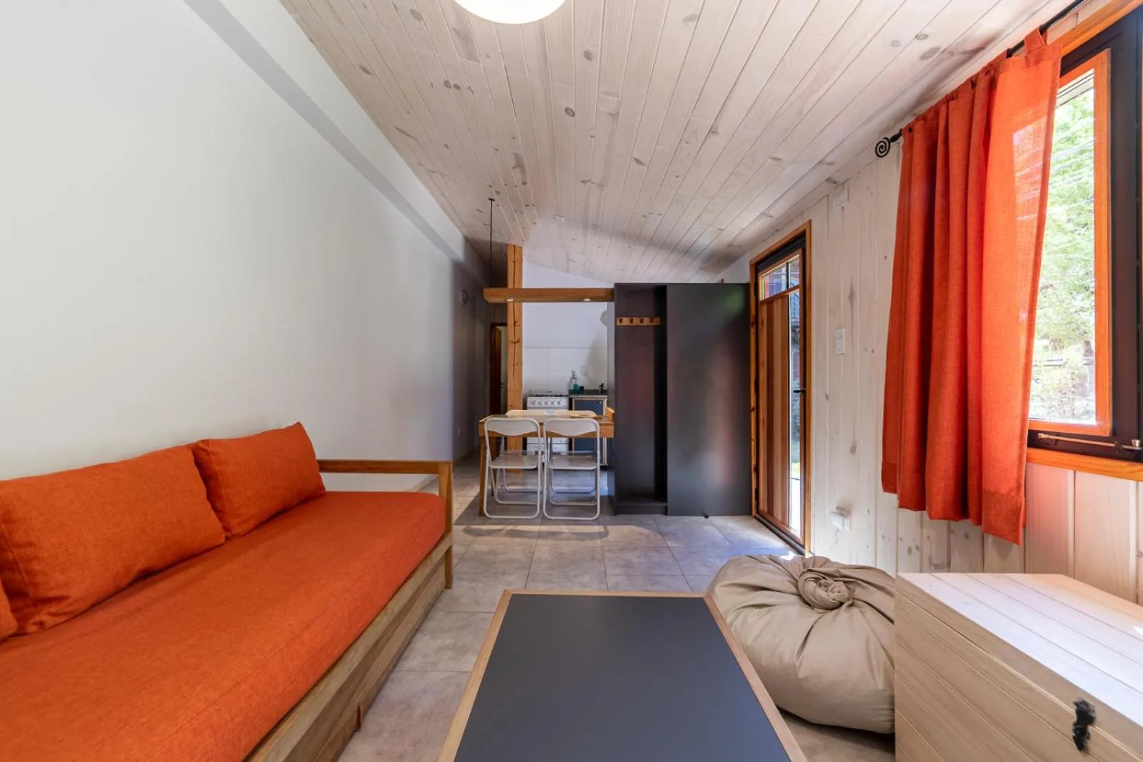 Living room, Bed in Casas Lo de Tere