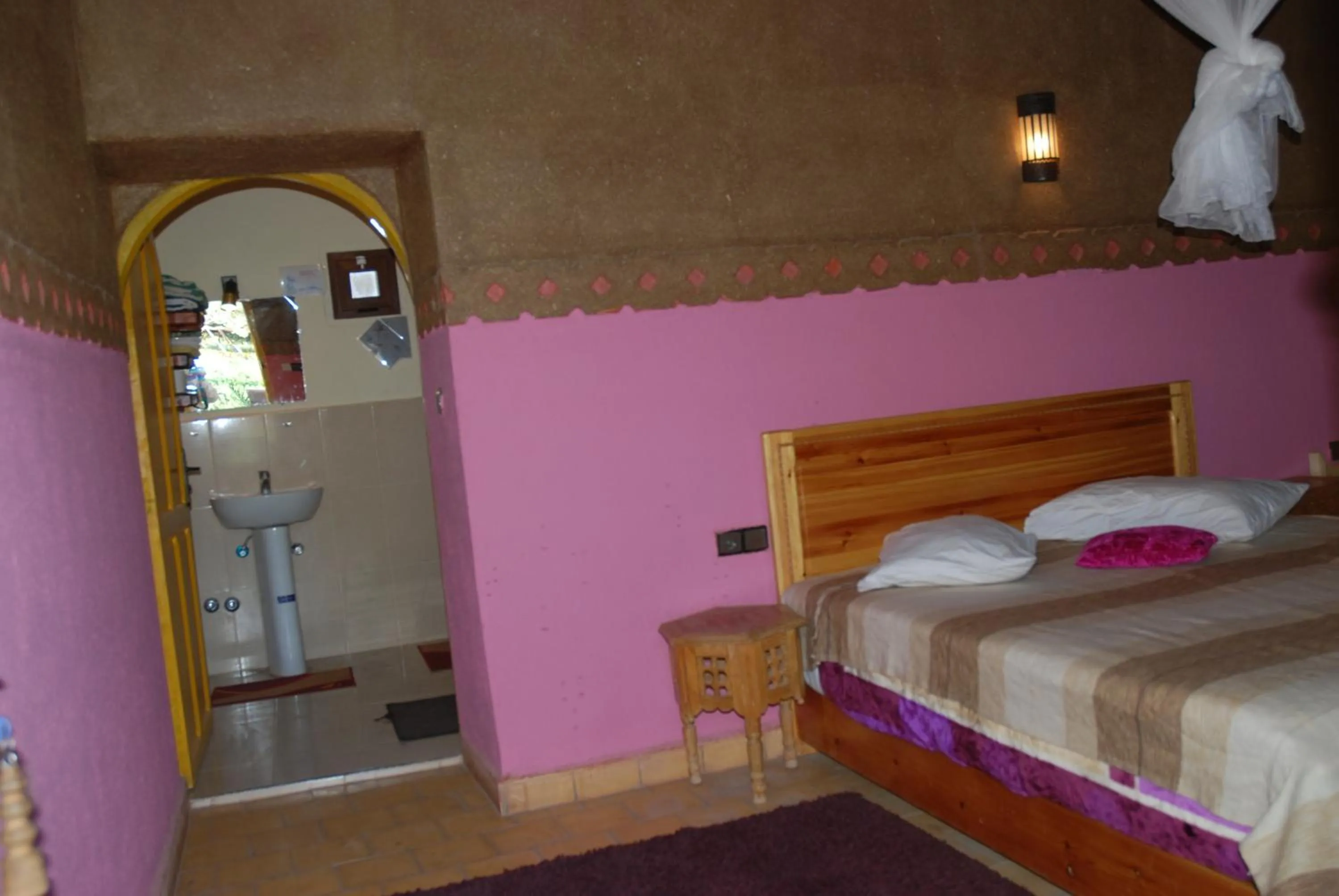 Balcony/Terrace, Bed in d'hôte Jnane-Dar Diafa