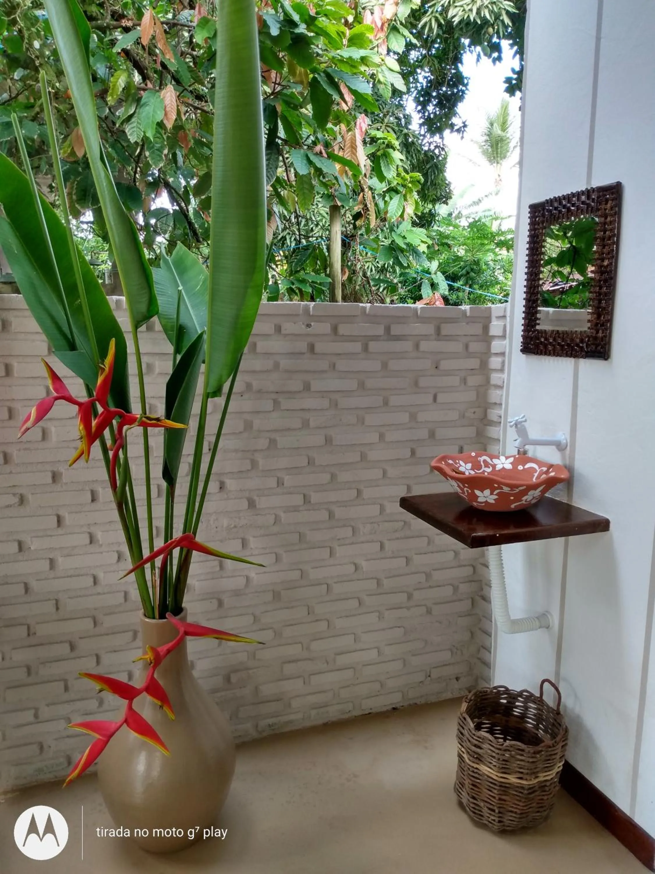 Garden in Pousada Estrela do Mar