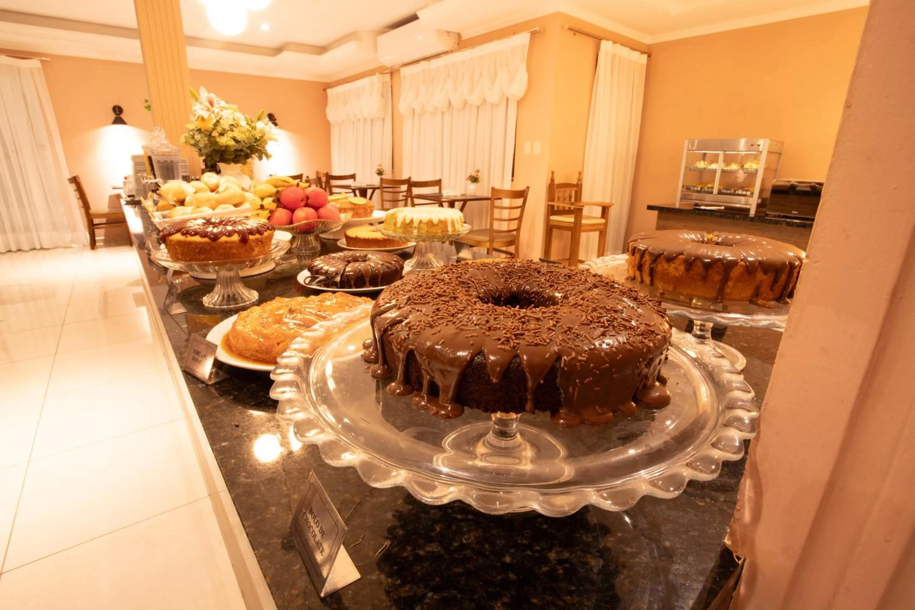 Buffet breakfast in Ellus Hotel