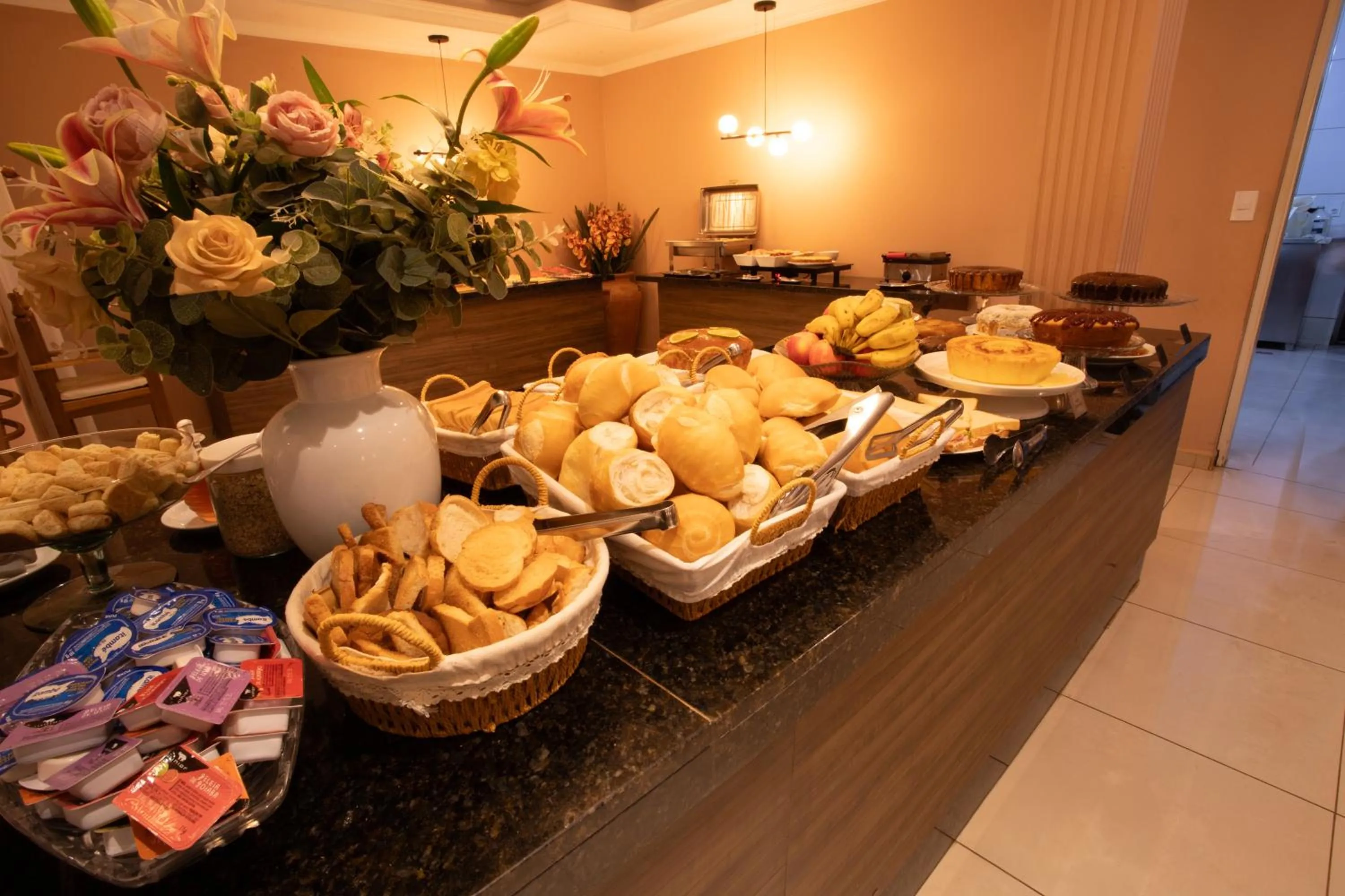 Buffet breakfast in Ellus Hotel
