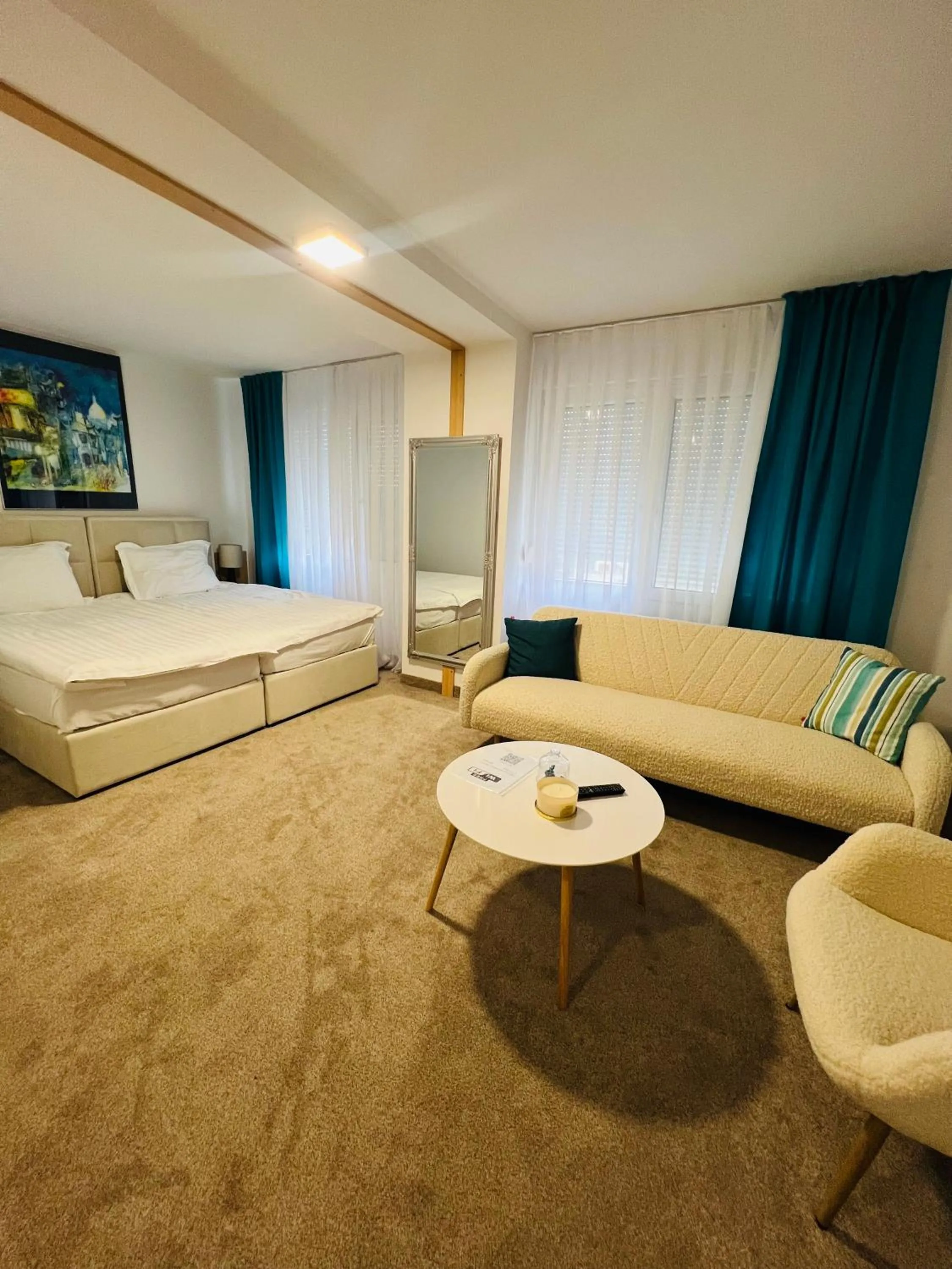 Bed in Hotel Panonija