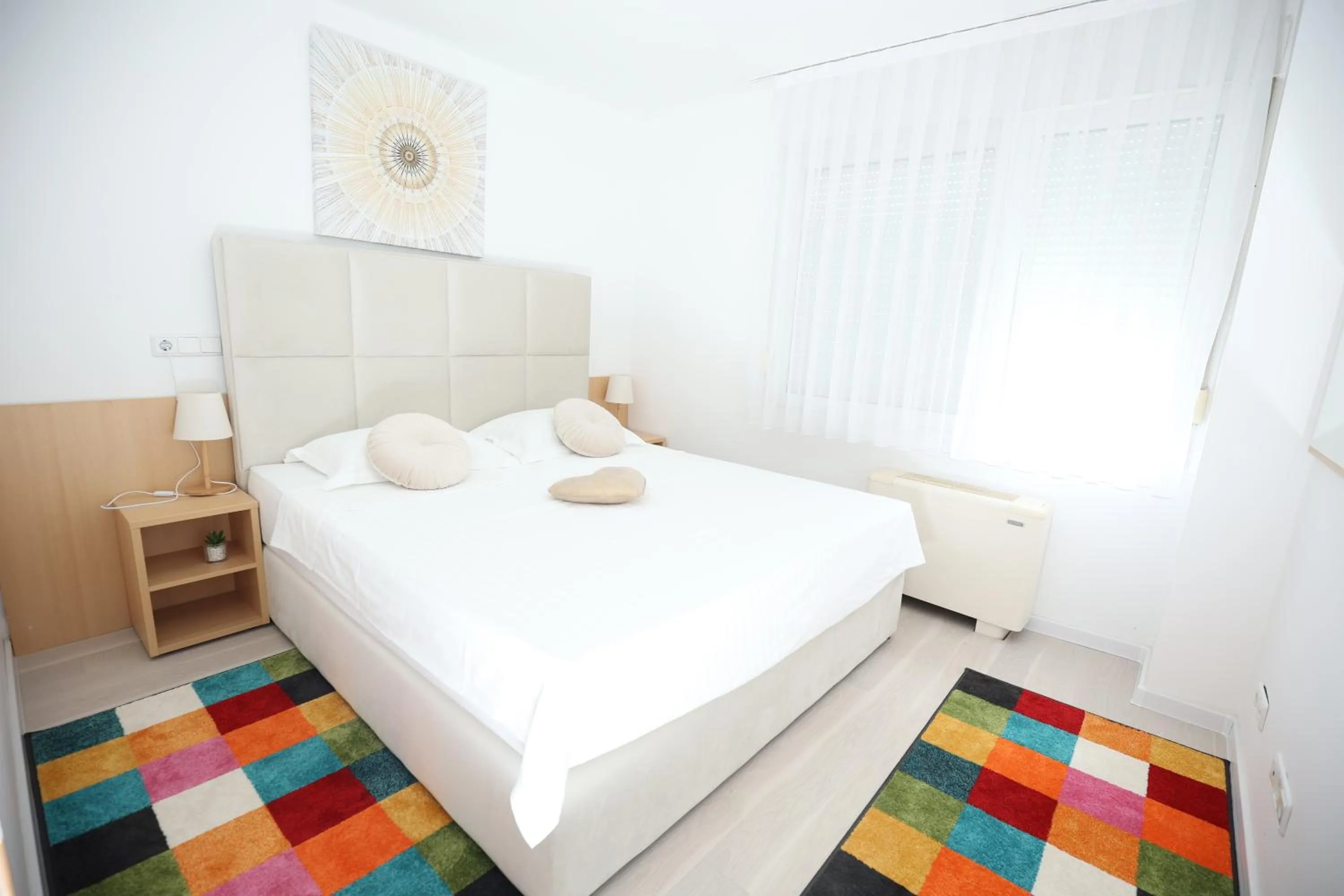 Bed in Hotel Panonija