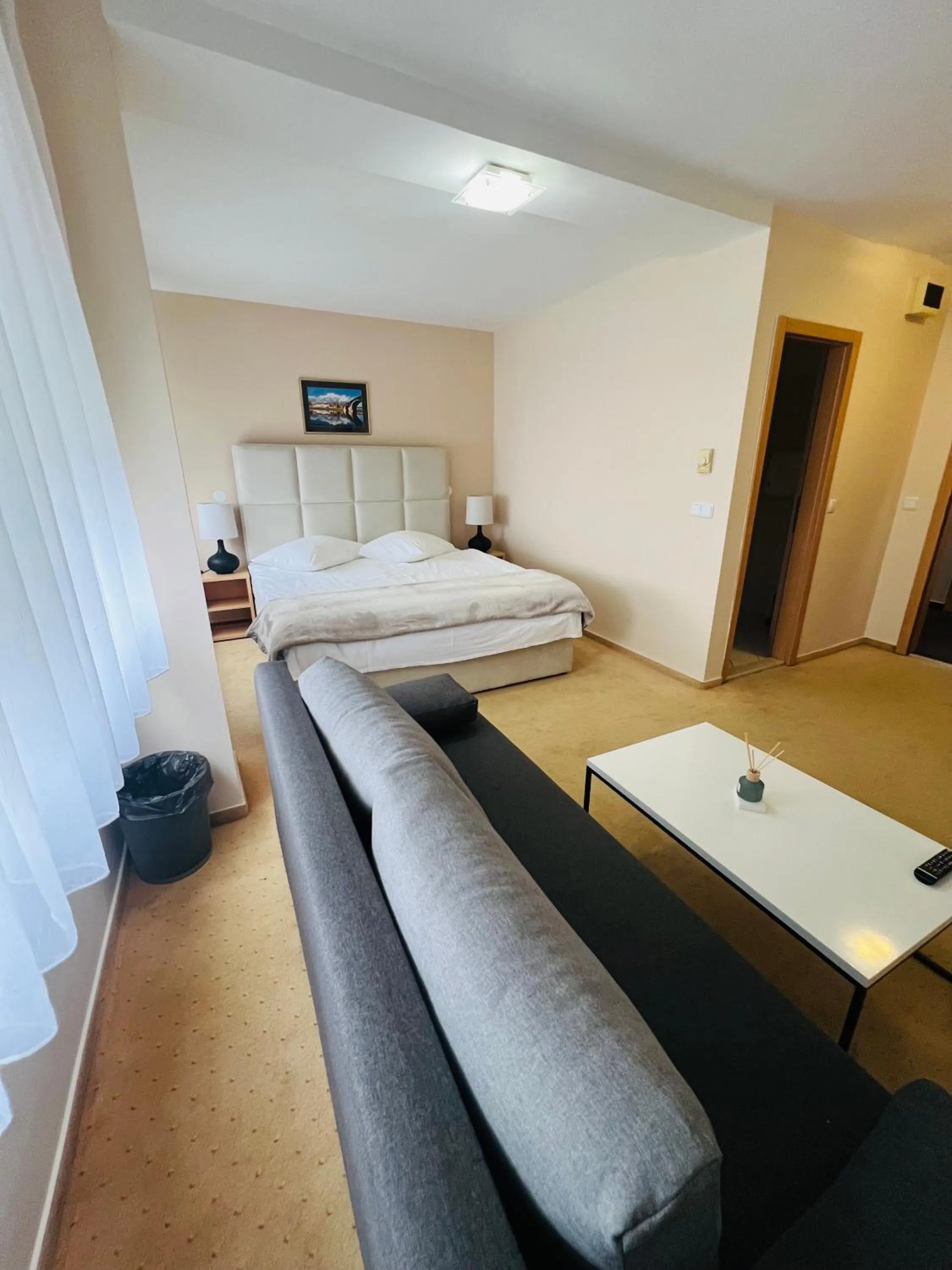 Bed in Hotel Panonija