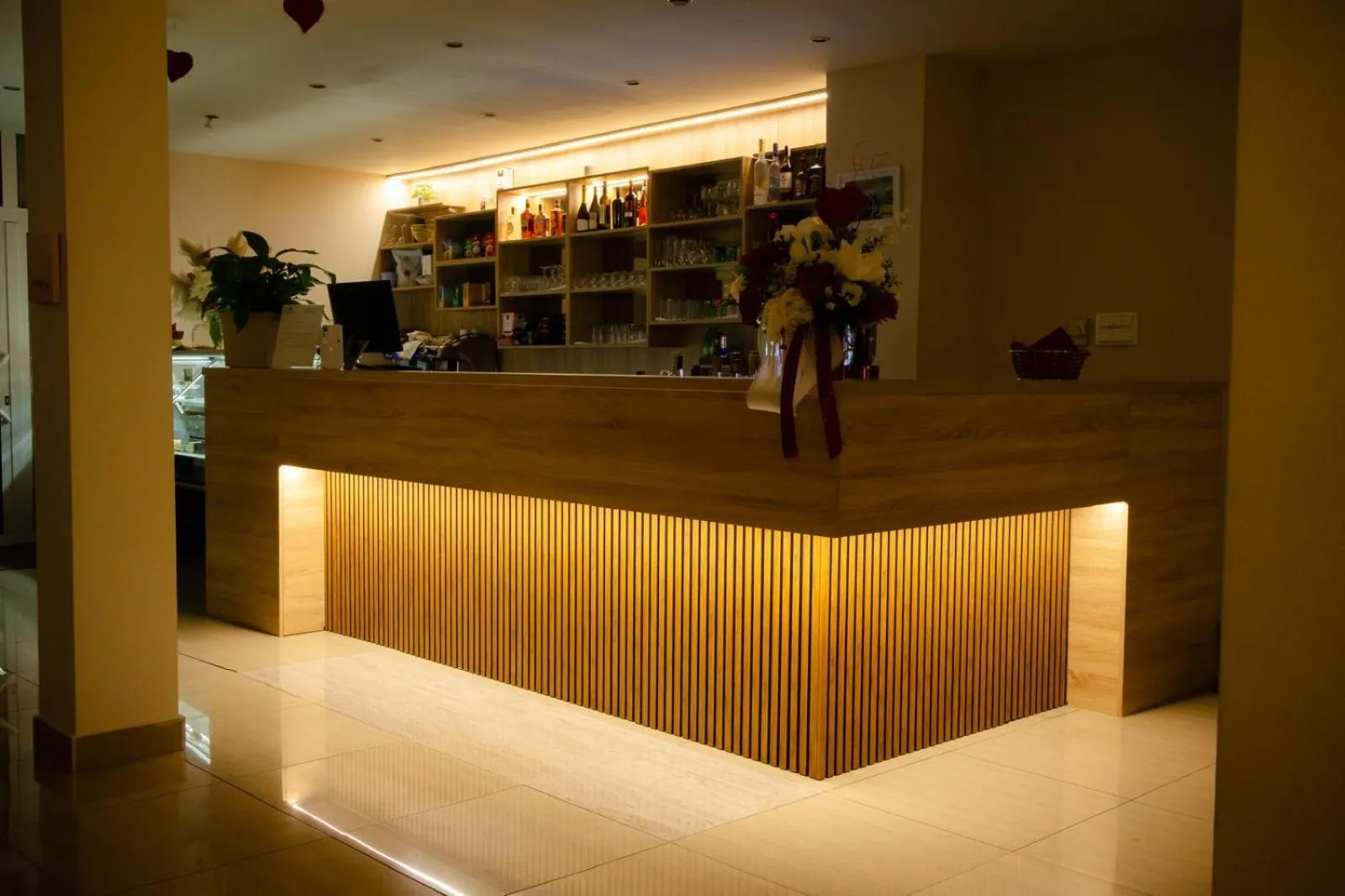 Seating area in Hotel Panonija