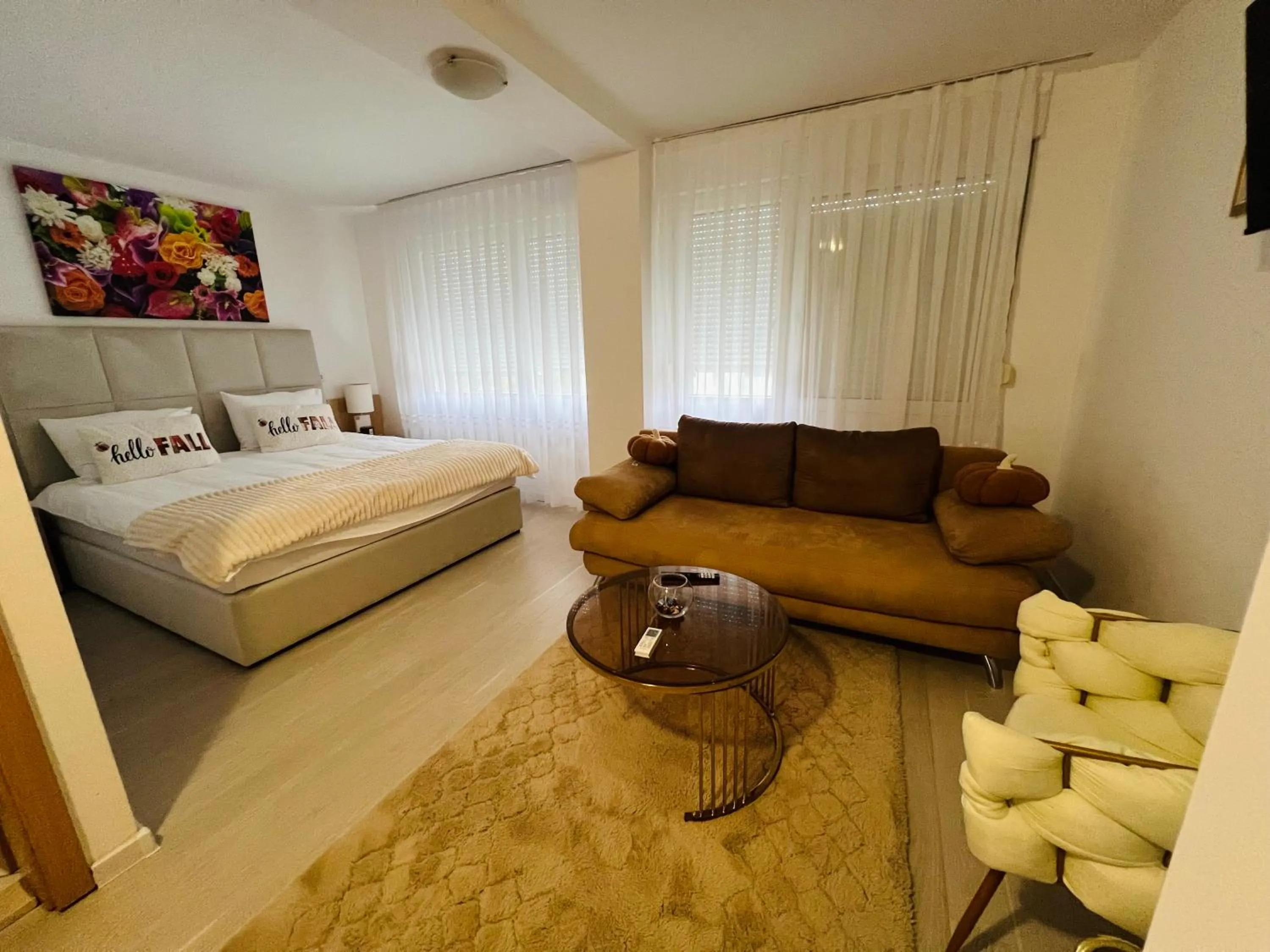 Bed in Hotel Panonija