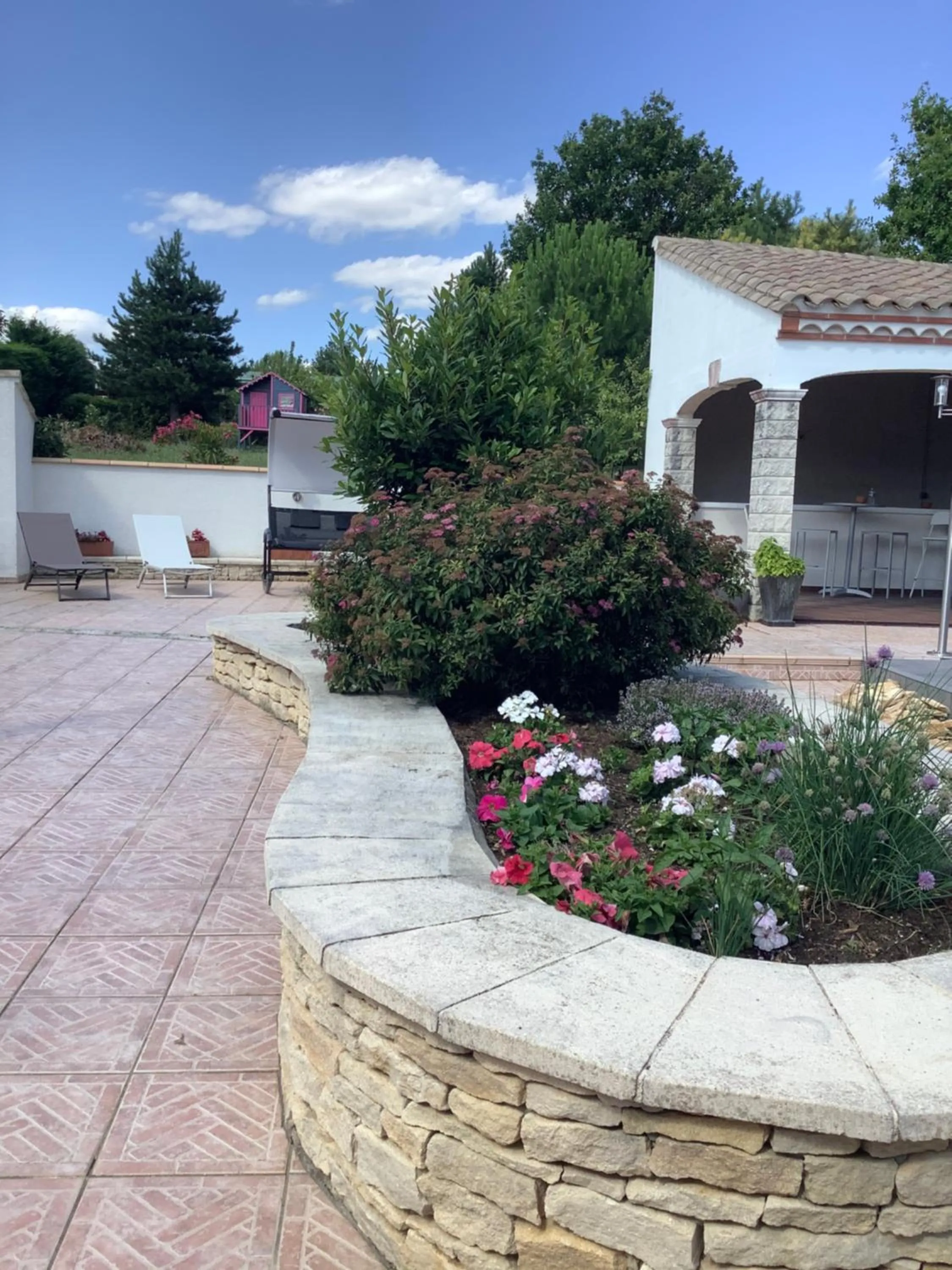 Garden view in Number9 - now with air conditioned rooms