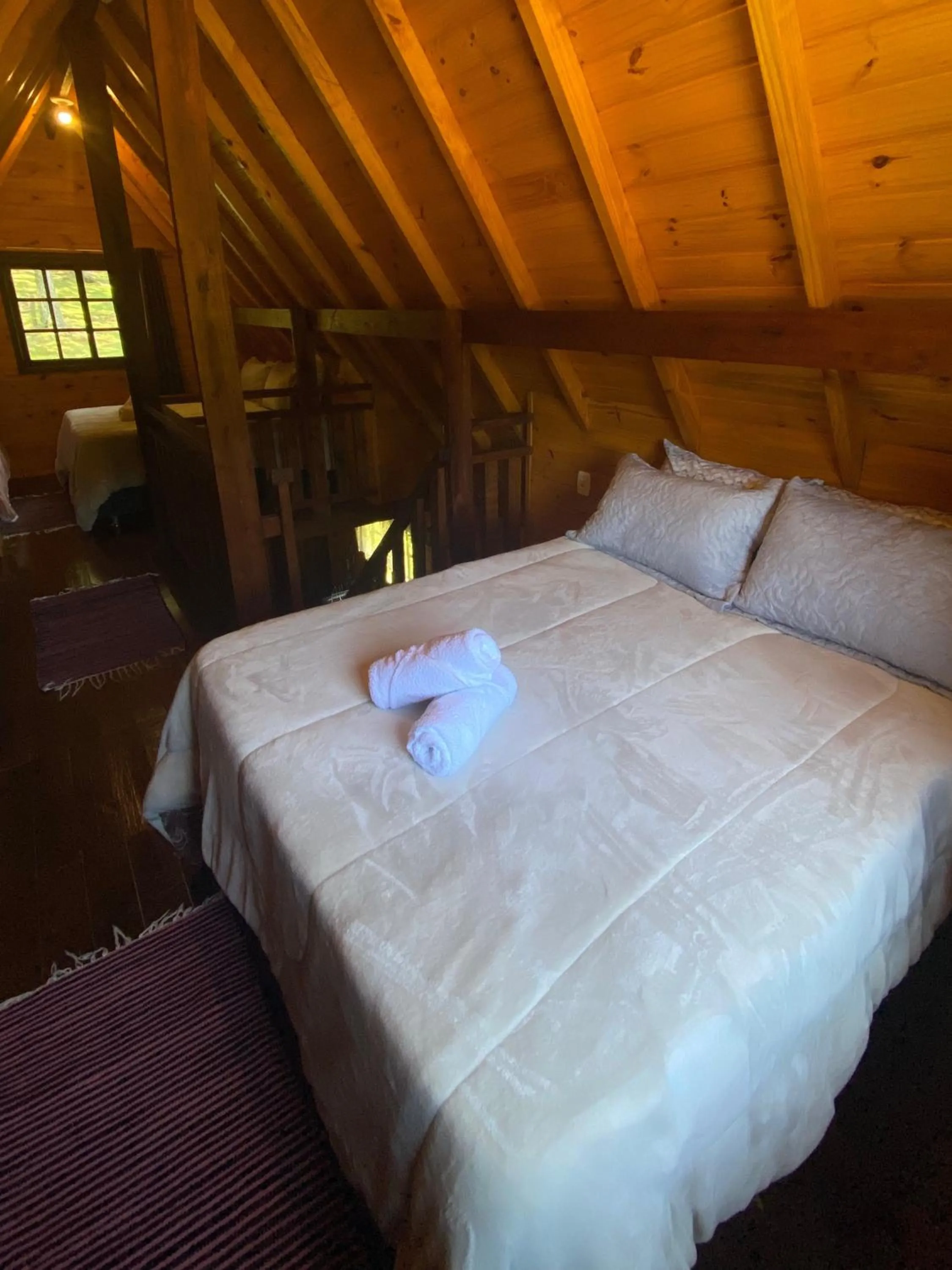 Bed in Cabanas em Canela - Leão da Tribo de Judá- Refúgio com Piscina