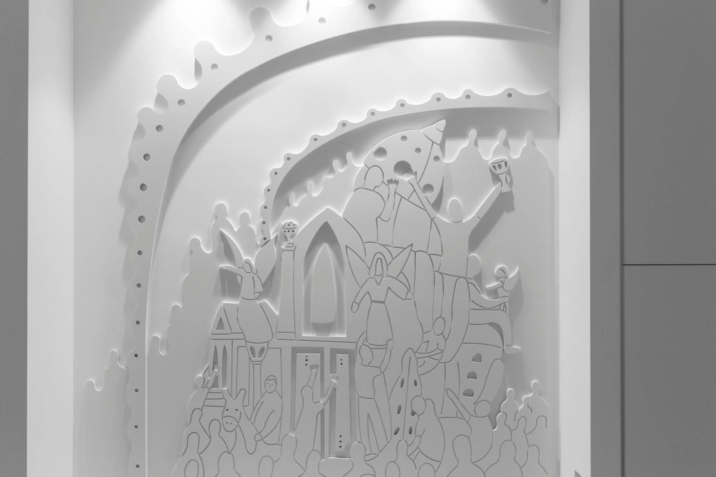 Decorative detail in Vittorio Veneto Matera Luxury Rooms