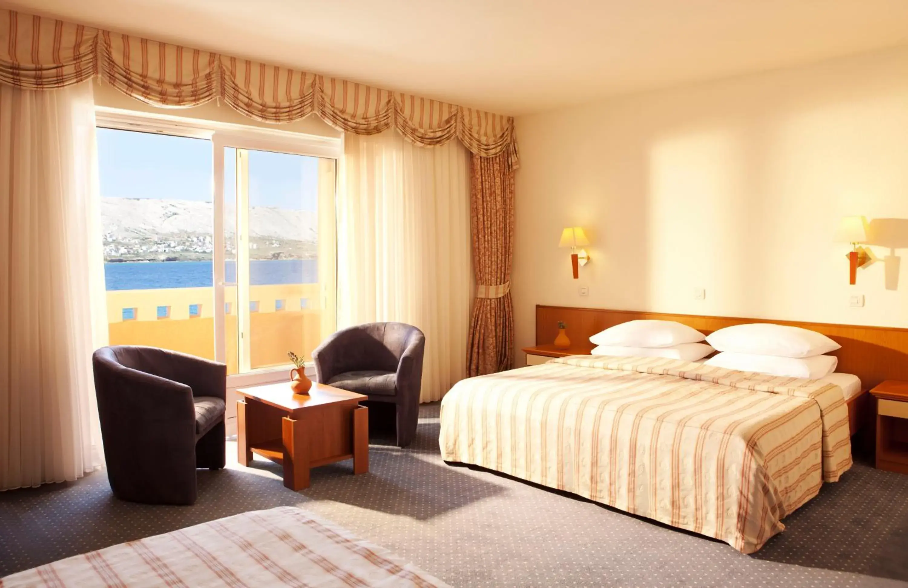 Junior Suite with Balcony and Sea View in Family Hotel Pagus - All Inclusive Junior Suite with Balcony and Sea View in Family Hotel Pagus - All Inclusive