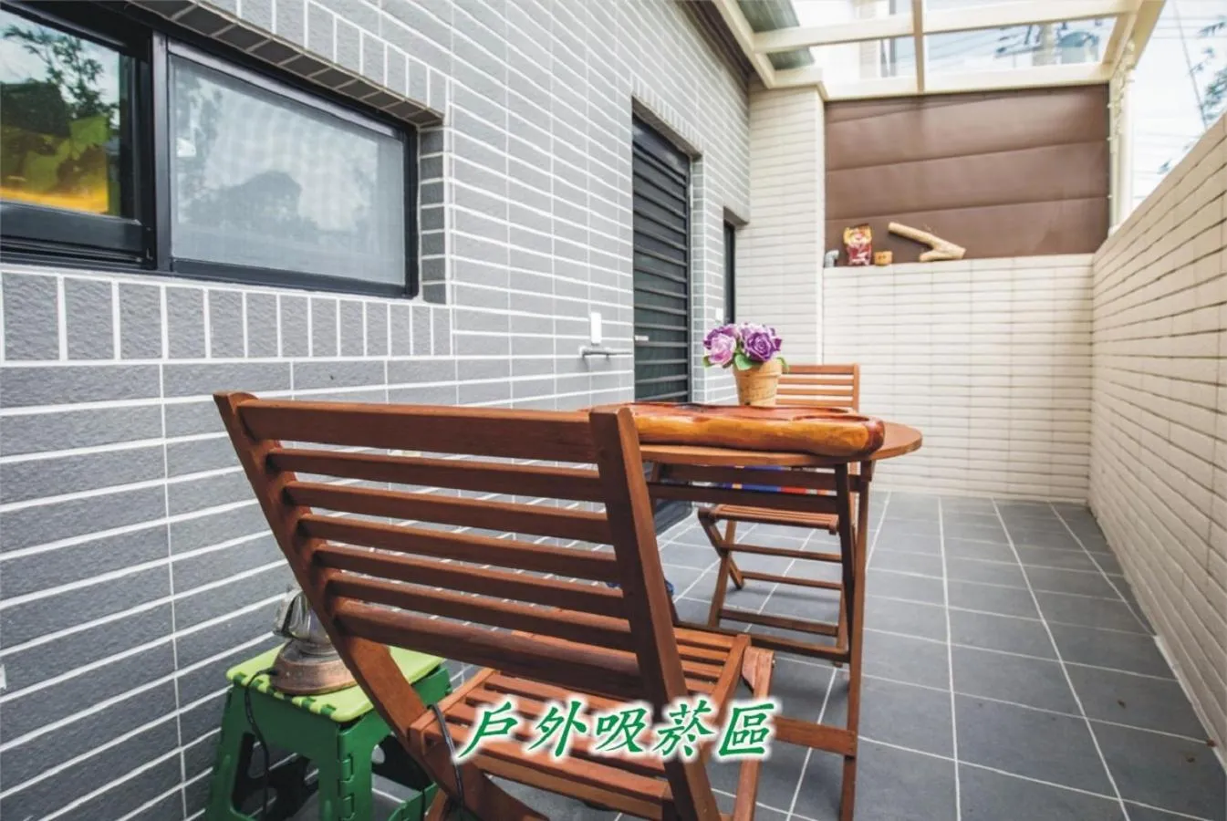Patio in Feng-Tian Inn