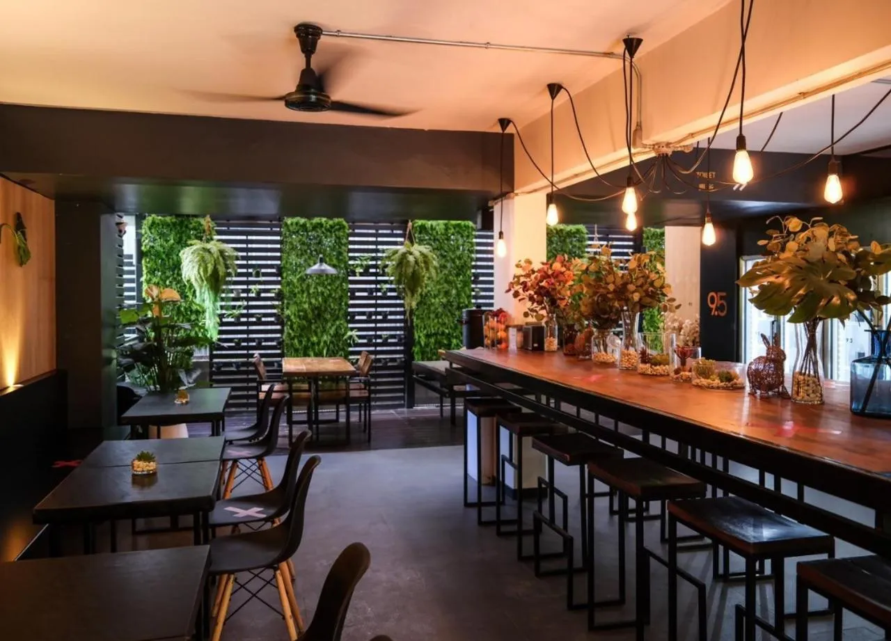 Lobby or reception in 9.5Hotel Chiangmai