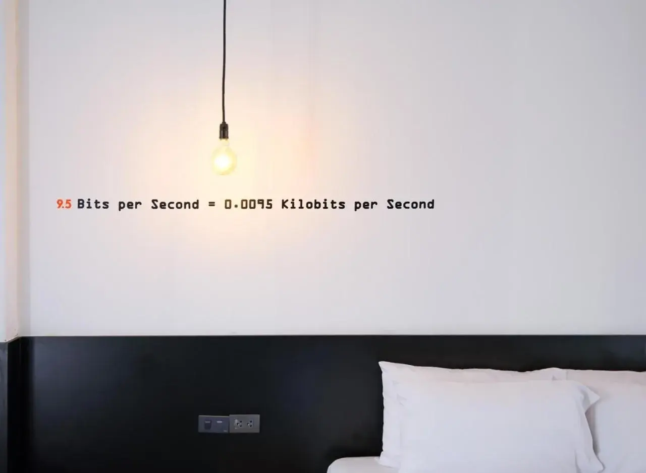 Bed in 9.5Hotel Chiangmai Bed in 9.5Hotel Chiangmai