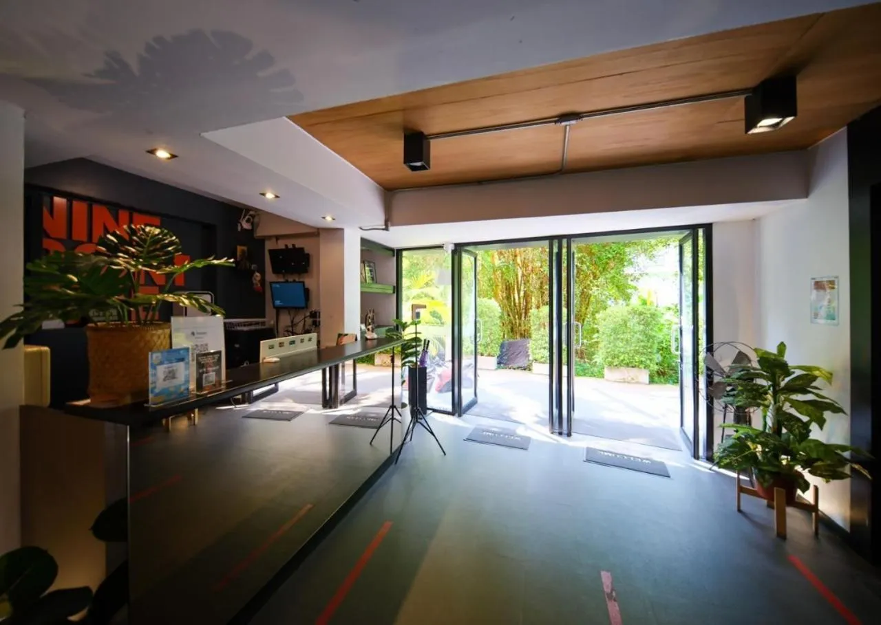 Facade/entrance in 9.5Hotel Chiangmai