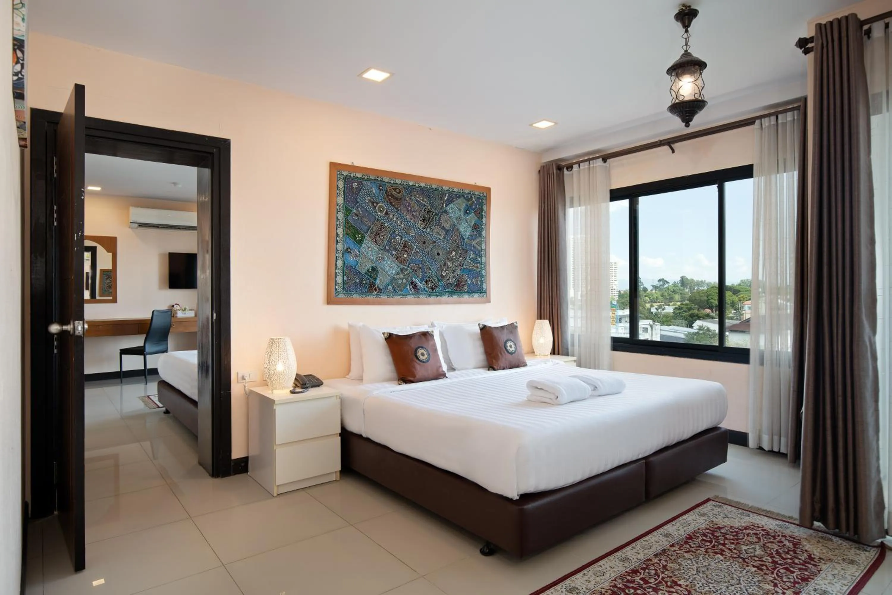 Bed in Casa Marocc Hotel