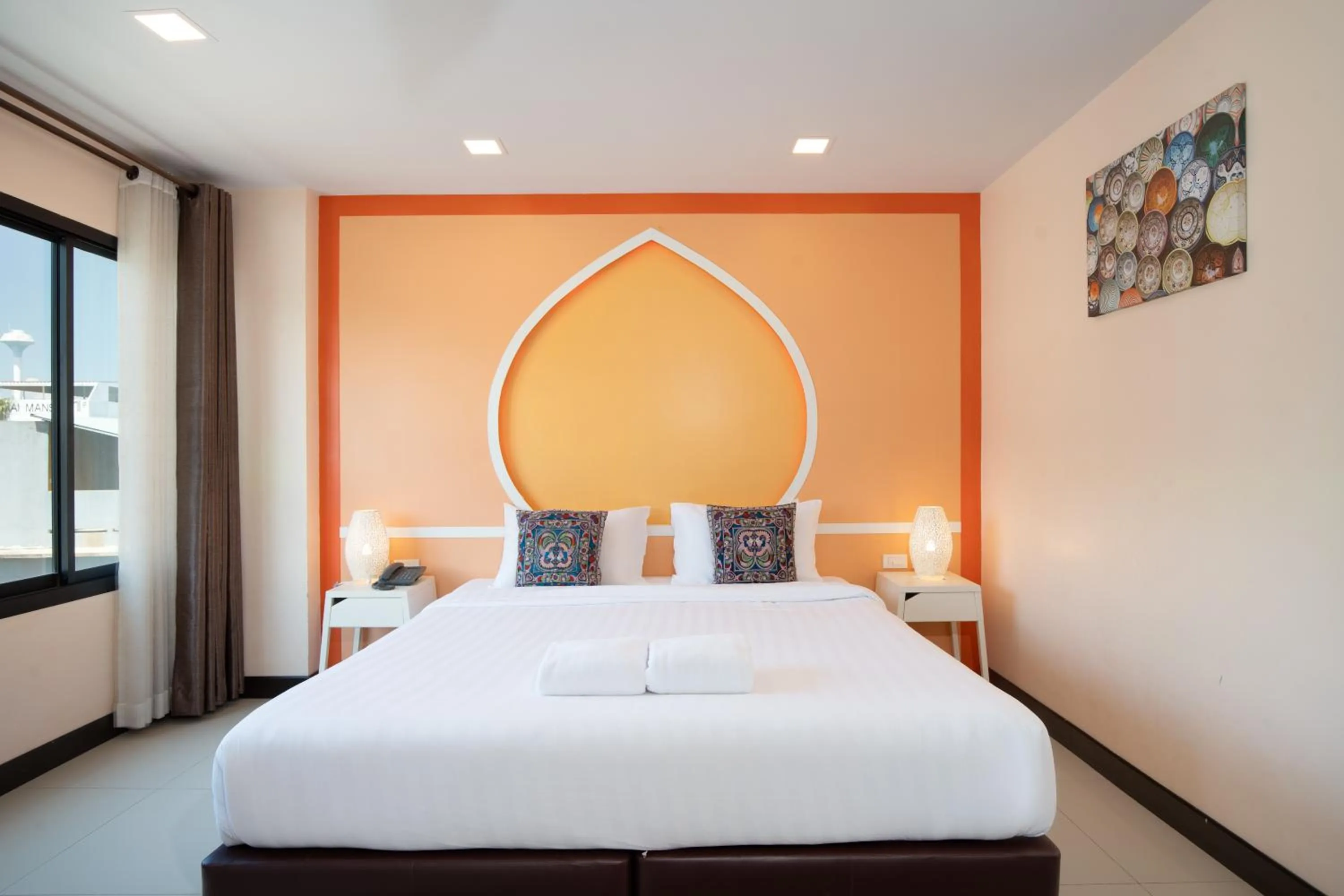 Bed in Casa Marocc Hotel