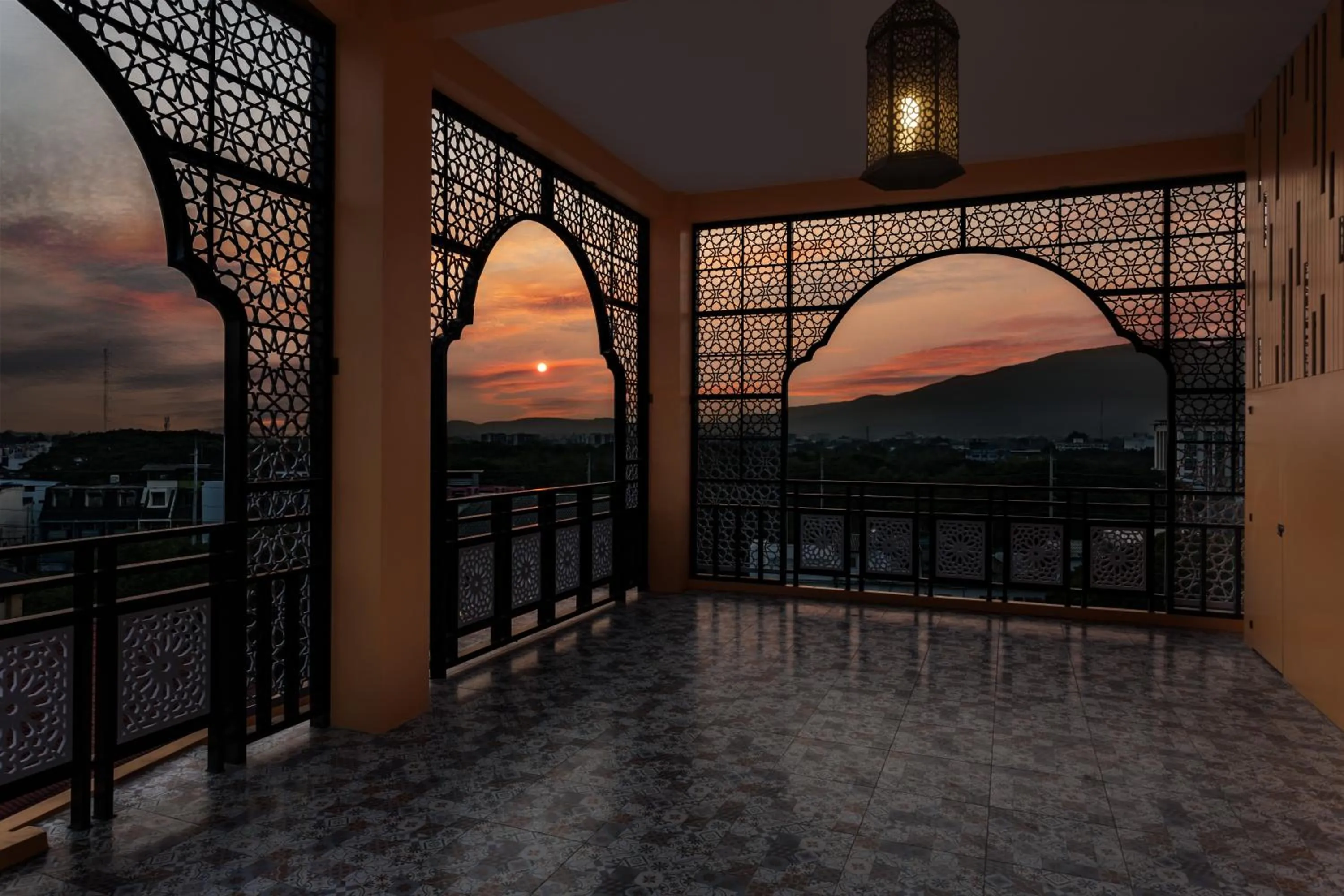 Mountain view in Casa Marocc Hotel