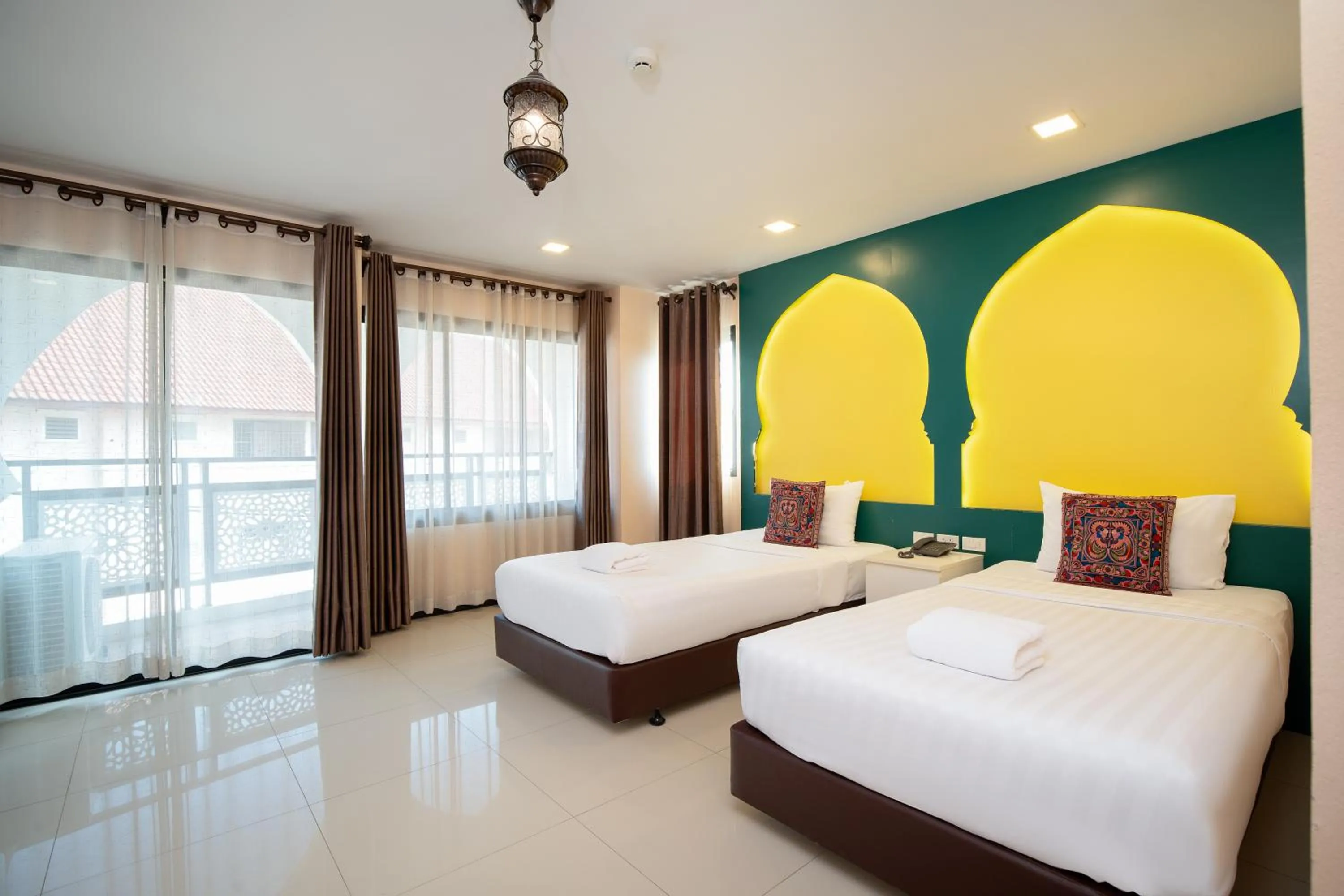 Bed in Casa Marocc Hotel