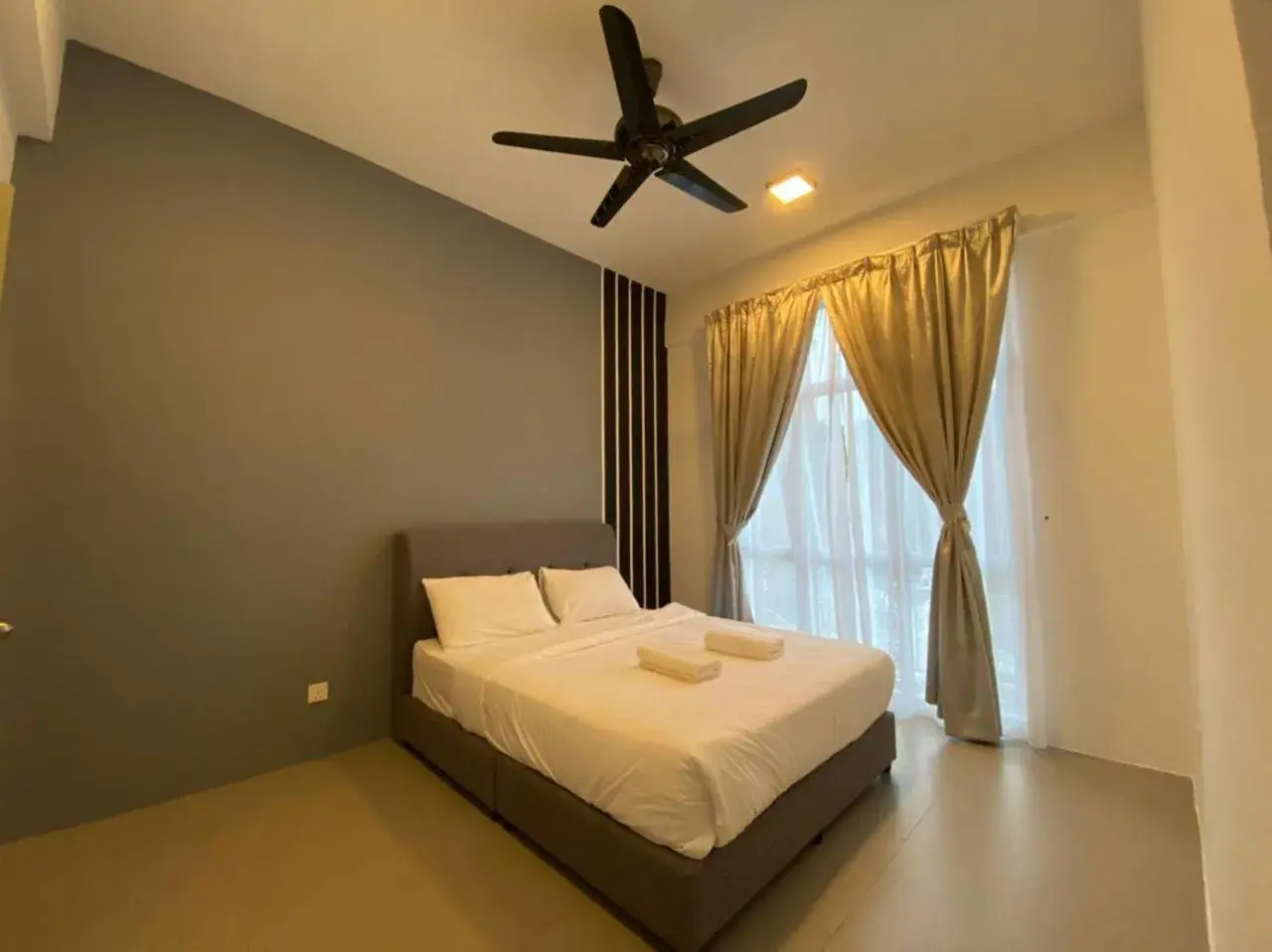 Bed in DreamScape Apartment @ Golden Hill Bed in DreamScape Apartment @ Golden Hill