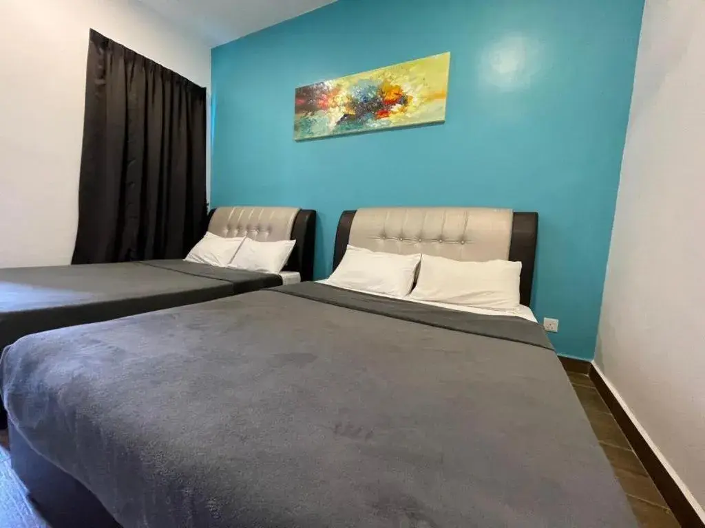 Bed in DreamScape Apartment @ Golden Hill Bed in DreamScape Apartment @ Golden Hill