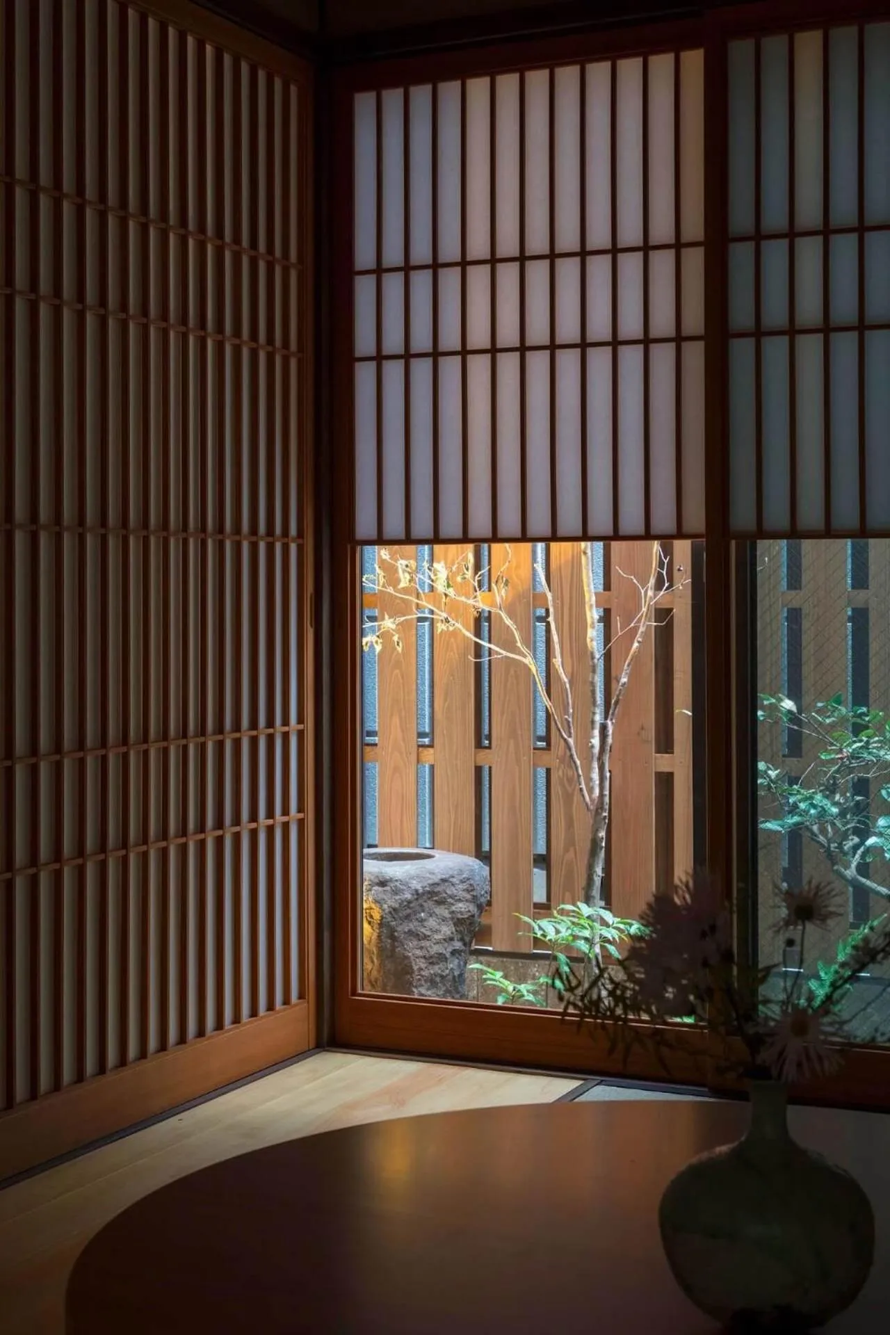 Living room in Yoshimigura Machiya House