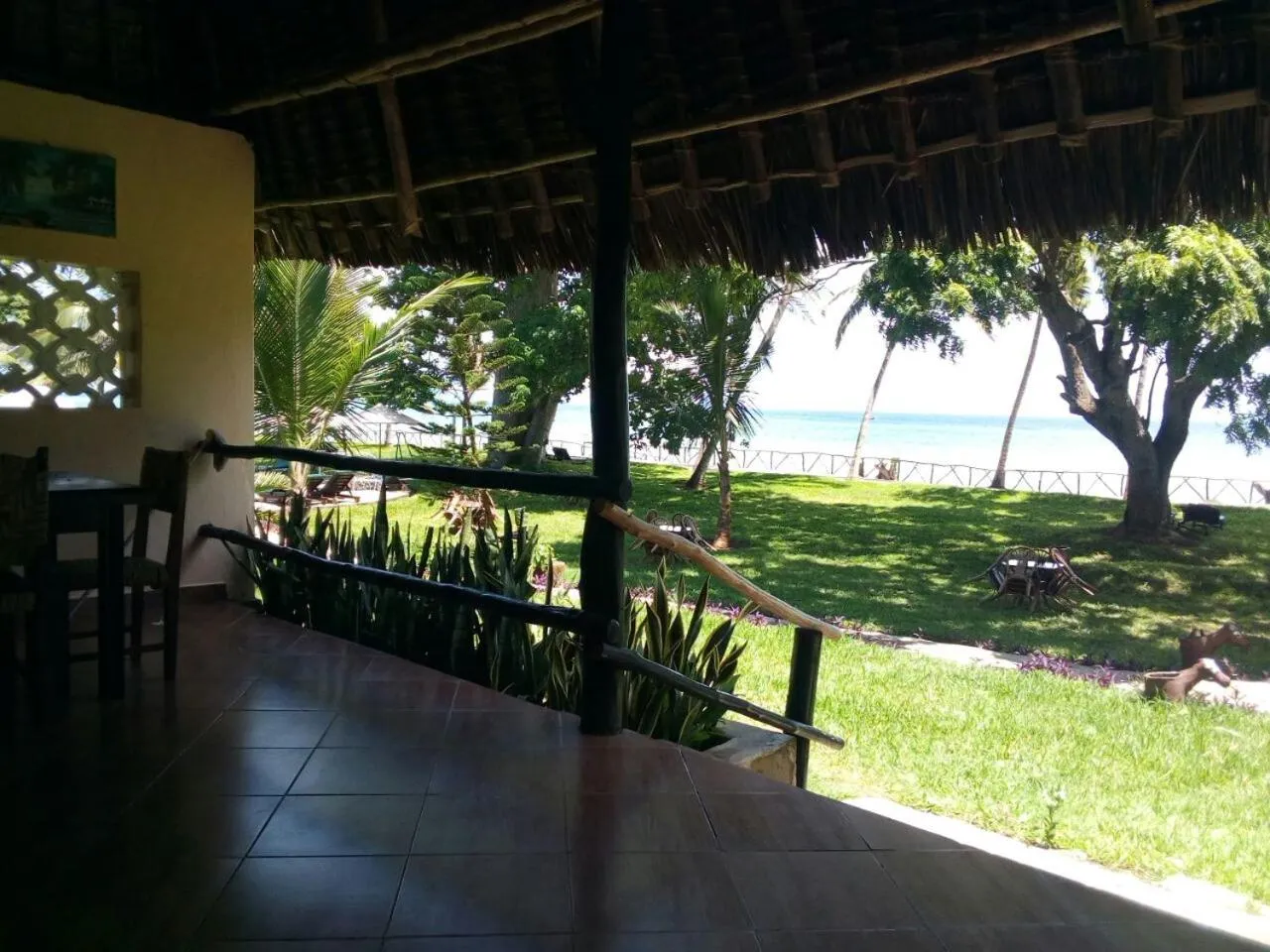 Garden in Coral Beach Resort