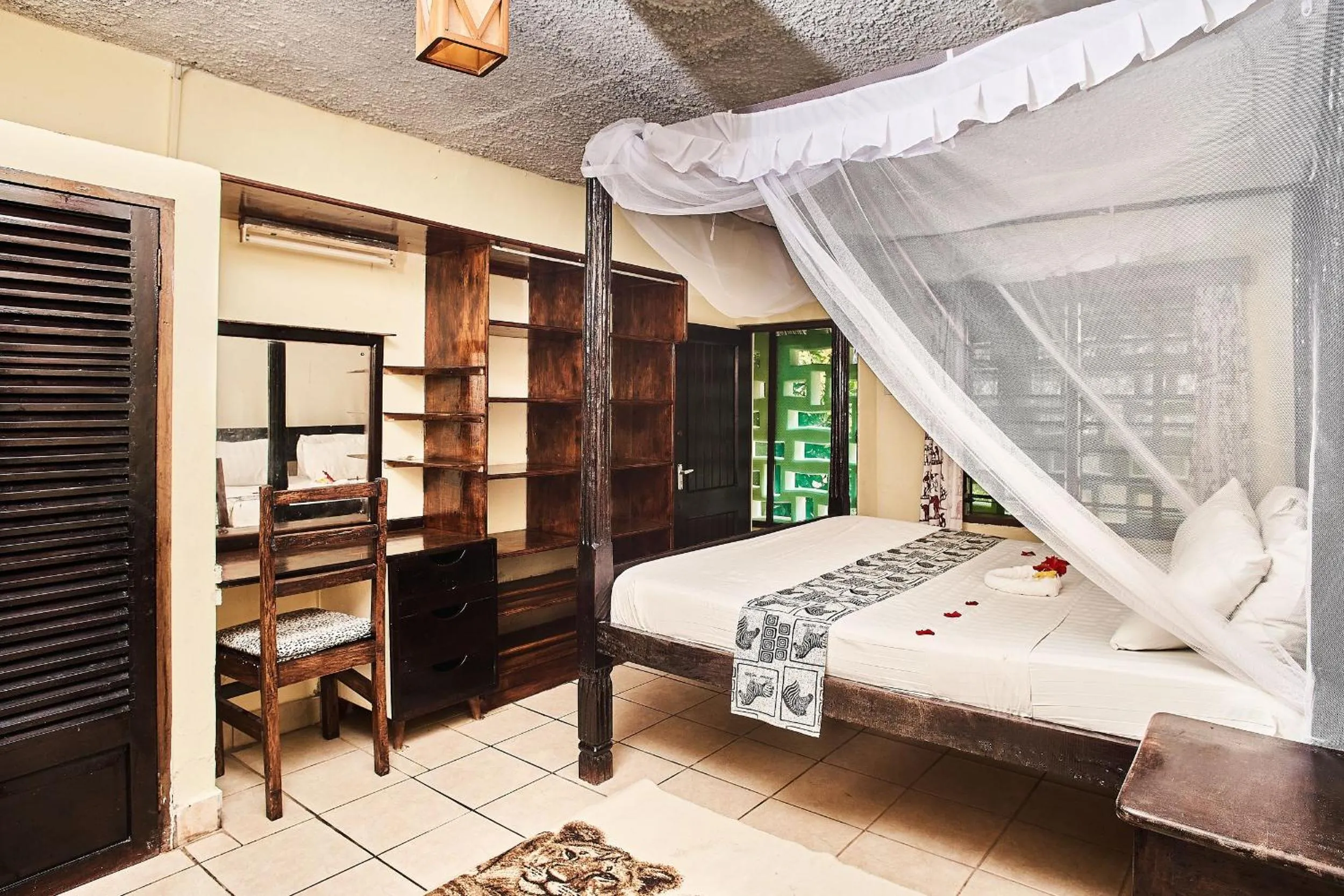 Bed in Coral Beach Resort