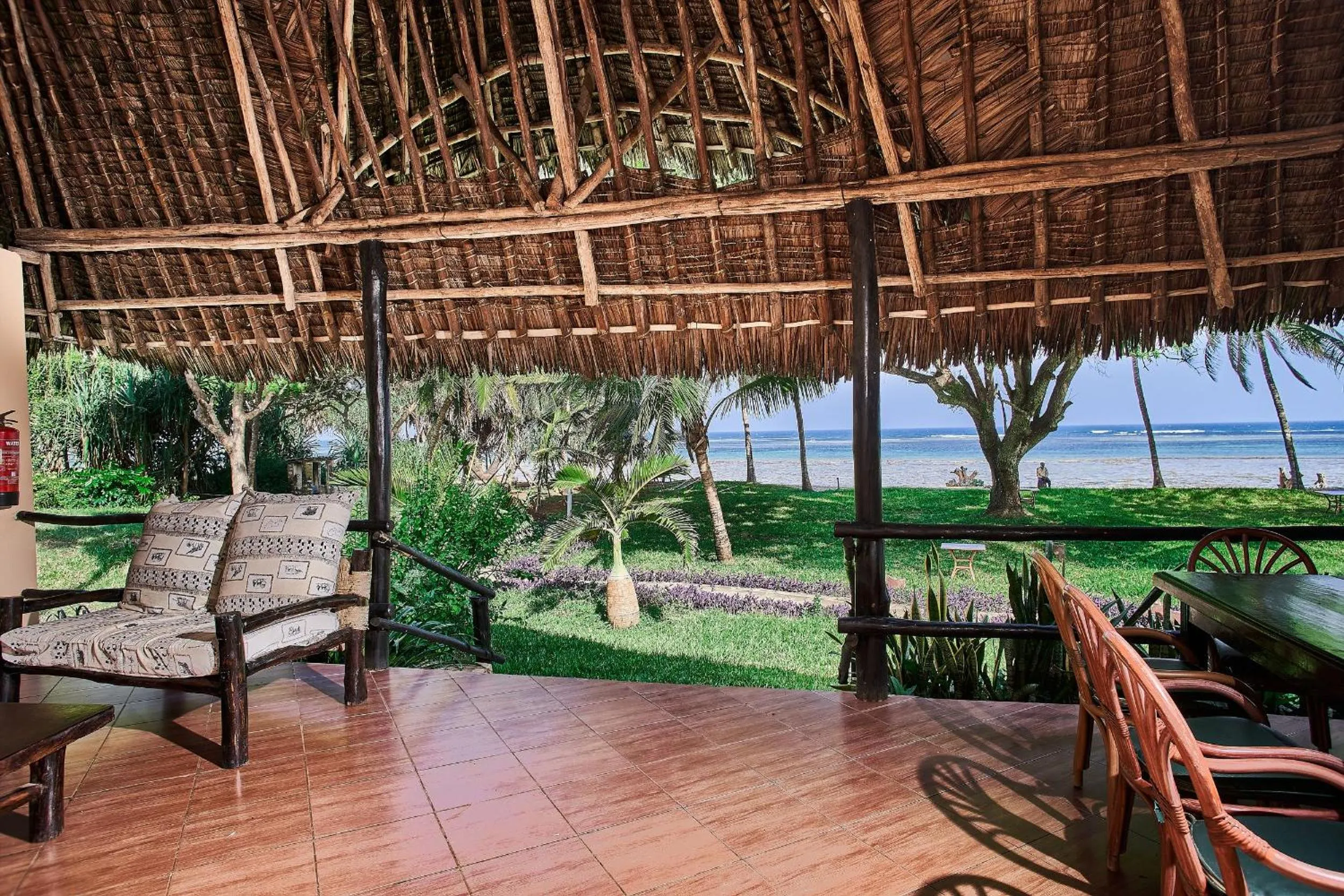 Garden in Coral Beach Resort