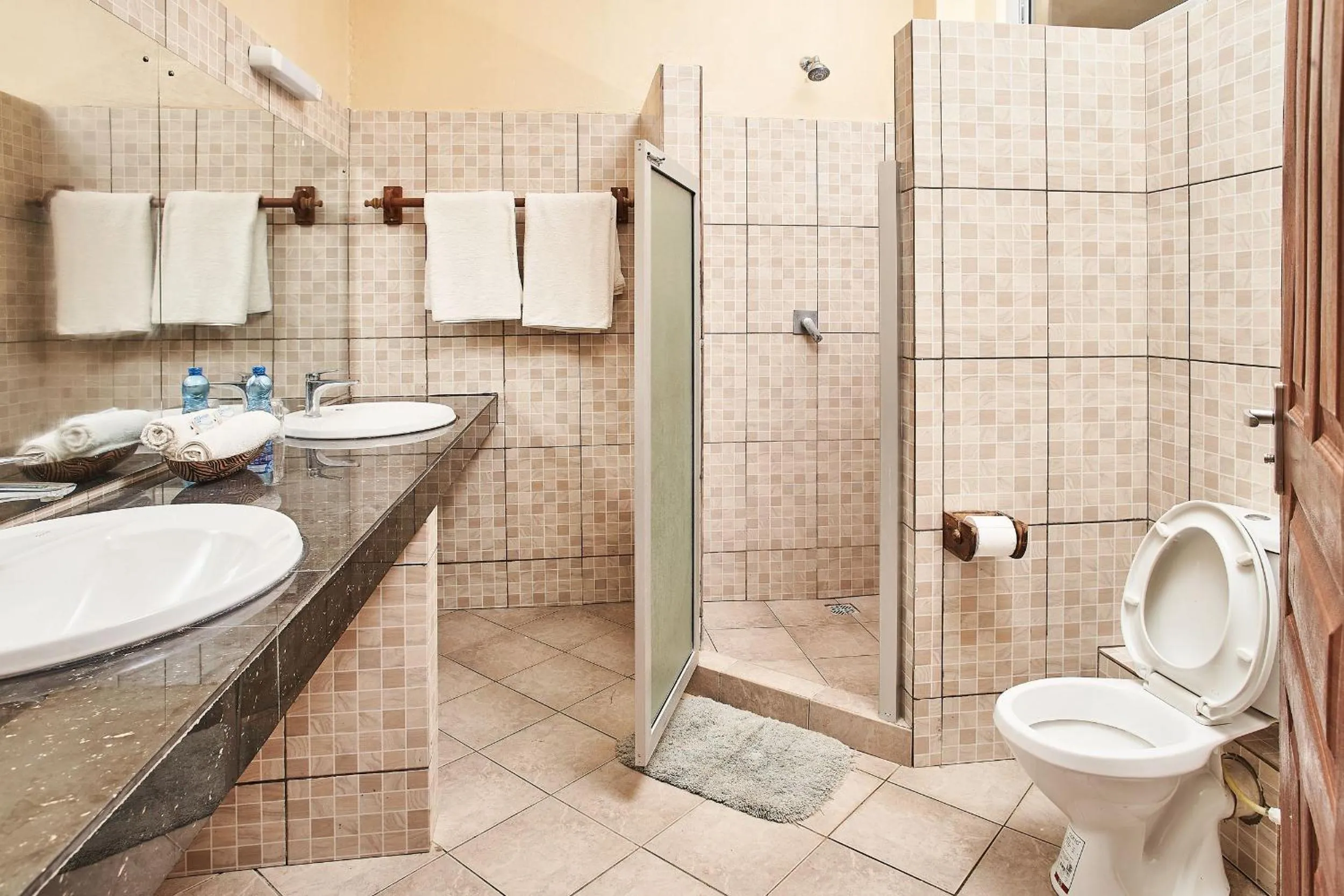 Shower in Coral Beach Resort