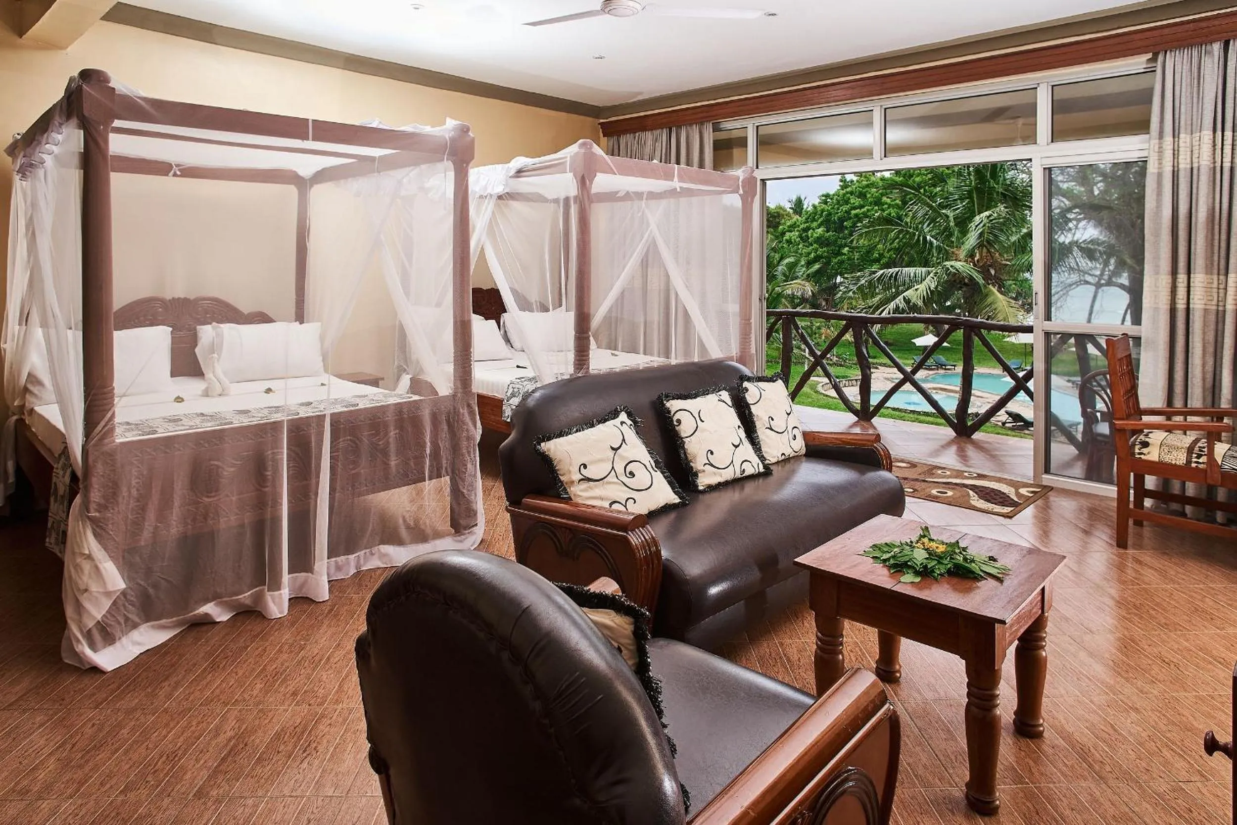 Photo of the whole room in Coral Beach Resort