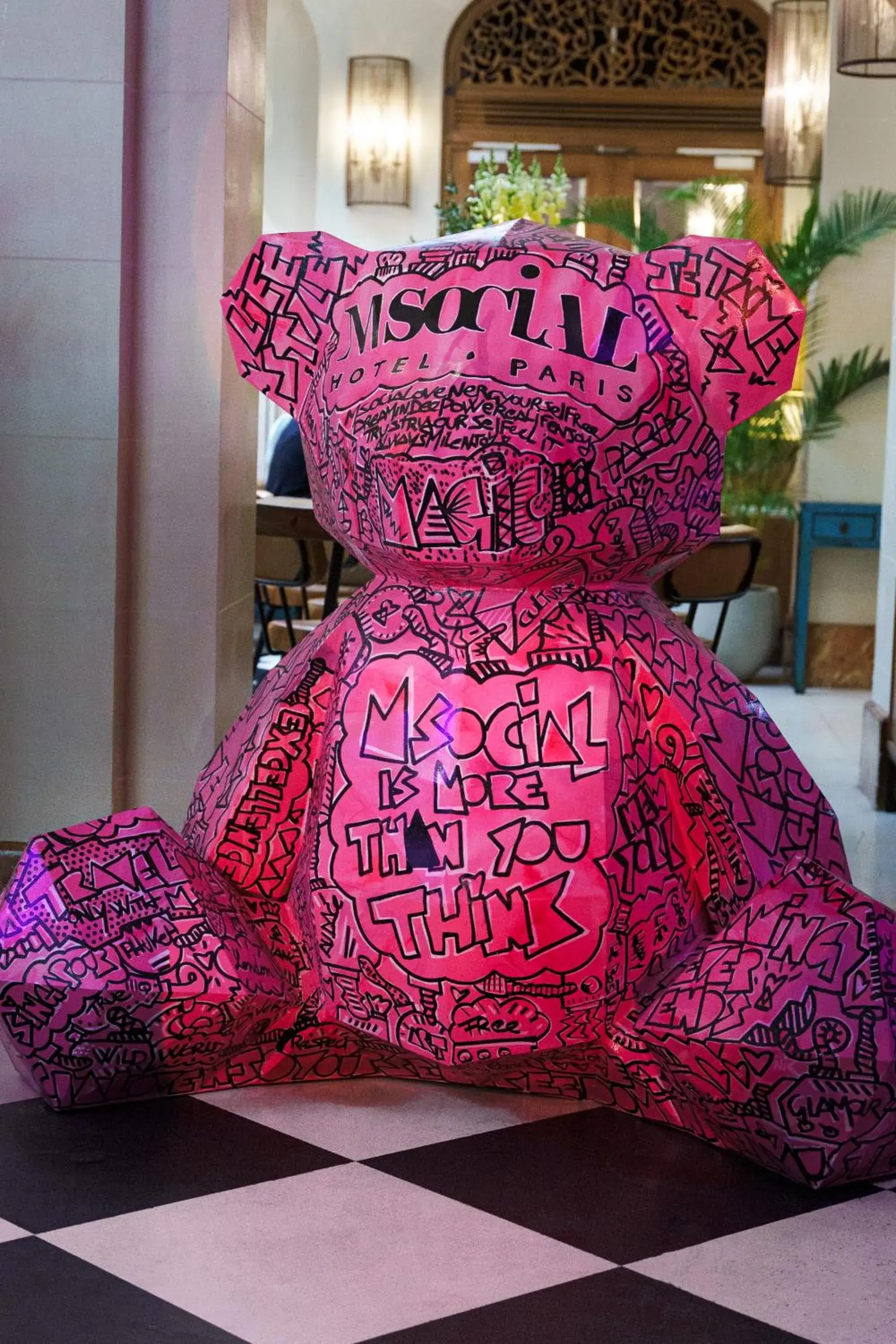 Lobby or reception in M Social Hotel Paris Opera Lobby or reception in M Social Hotel Paris Opera