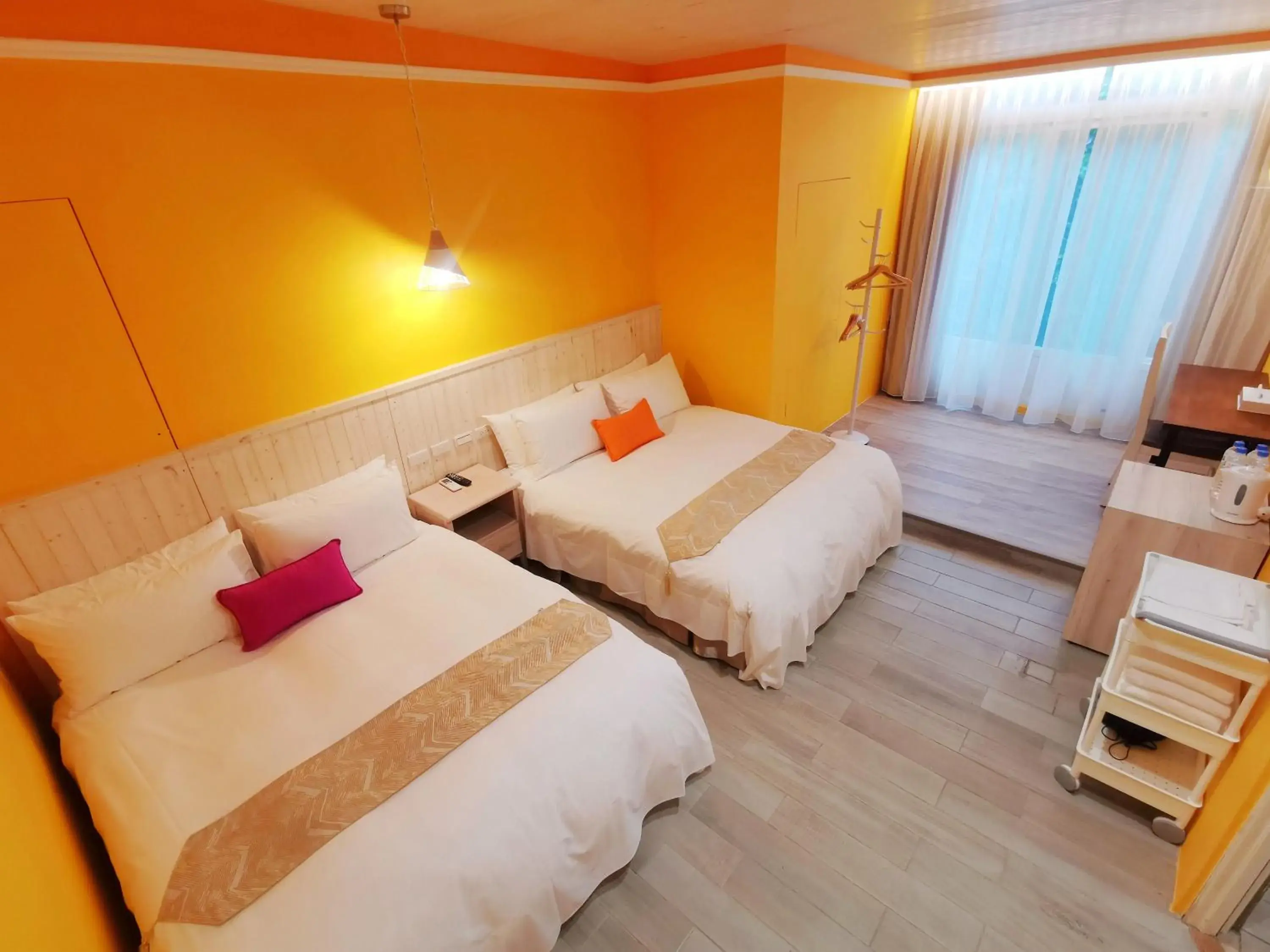 Twin Room with Garden View in Zen Ocean Twin Room with Garden View in Zen Ocean