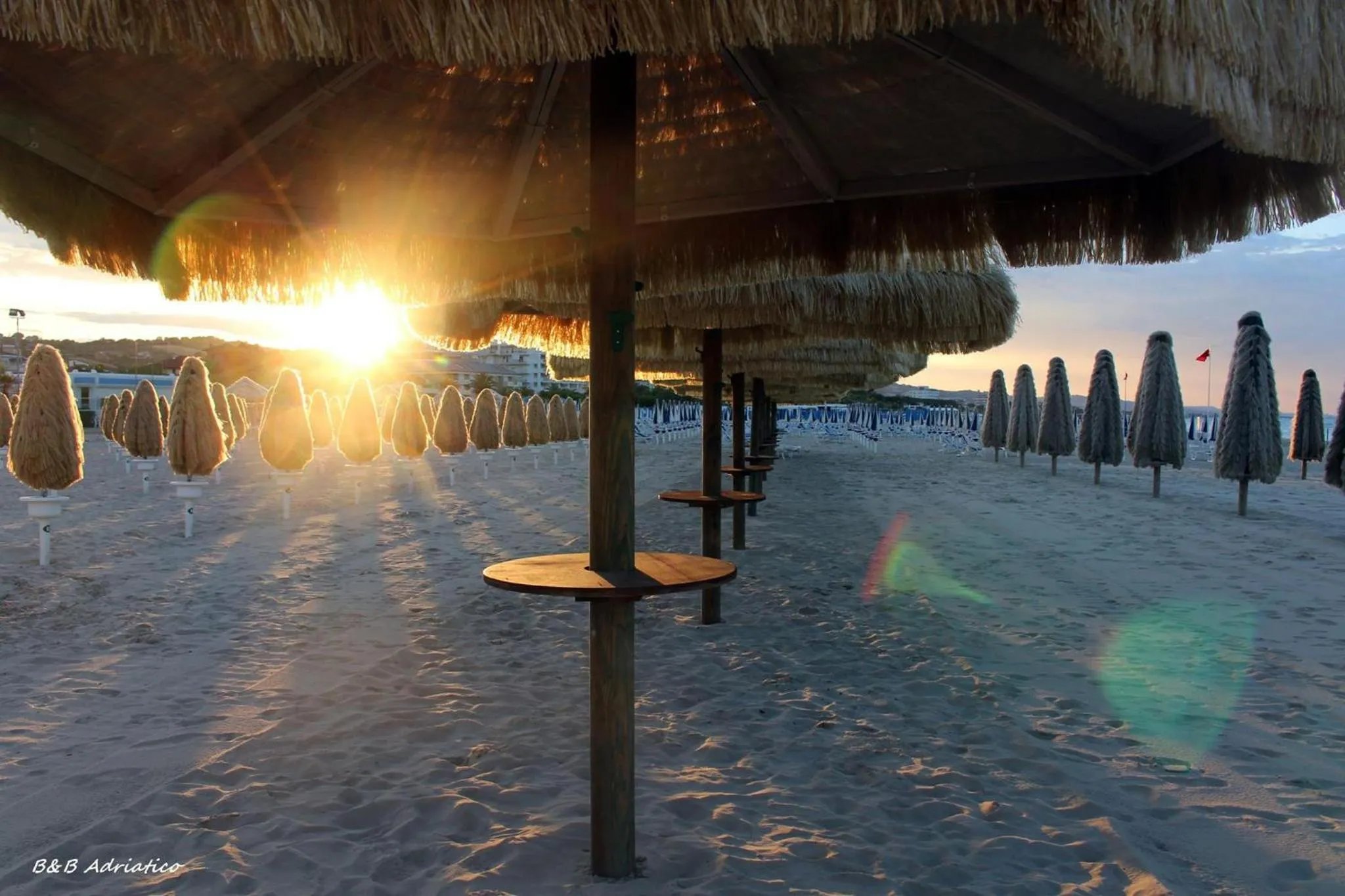 Beach in B&B Adriatico