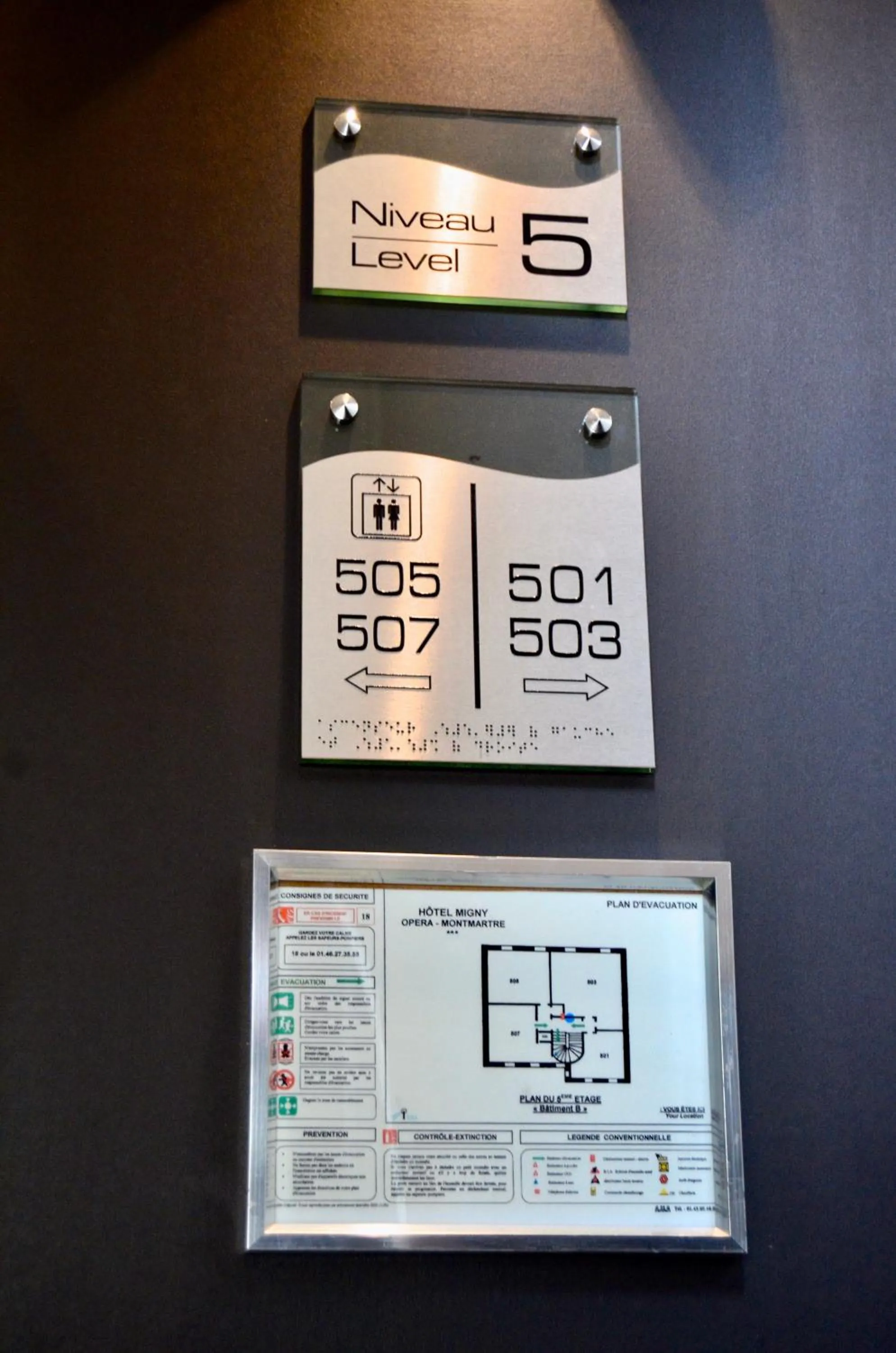 Property logo or sign in Hotel Migny Opéra Montmartre