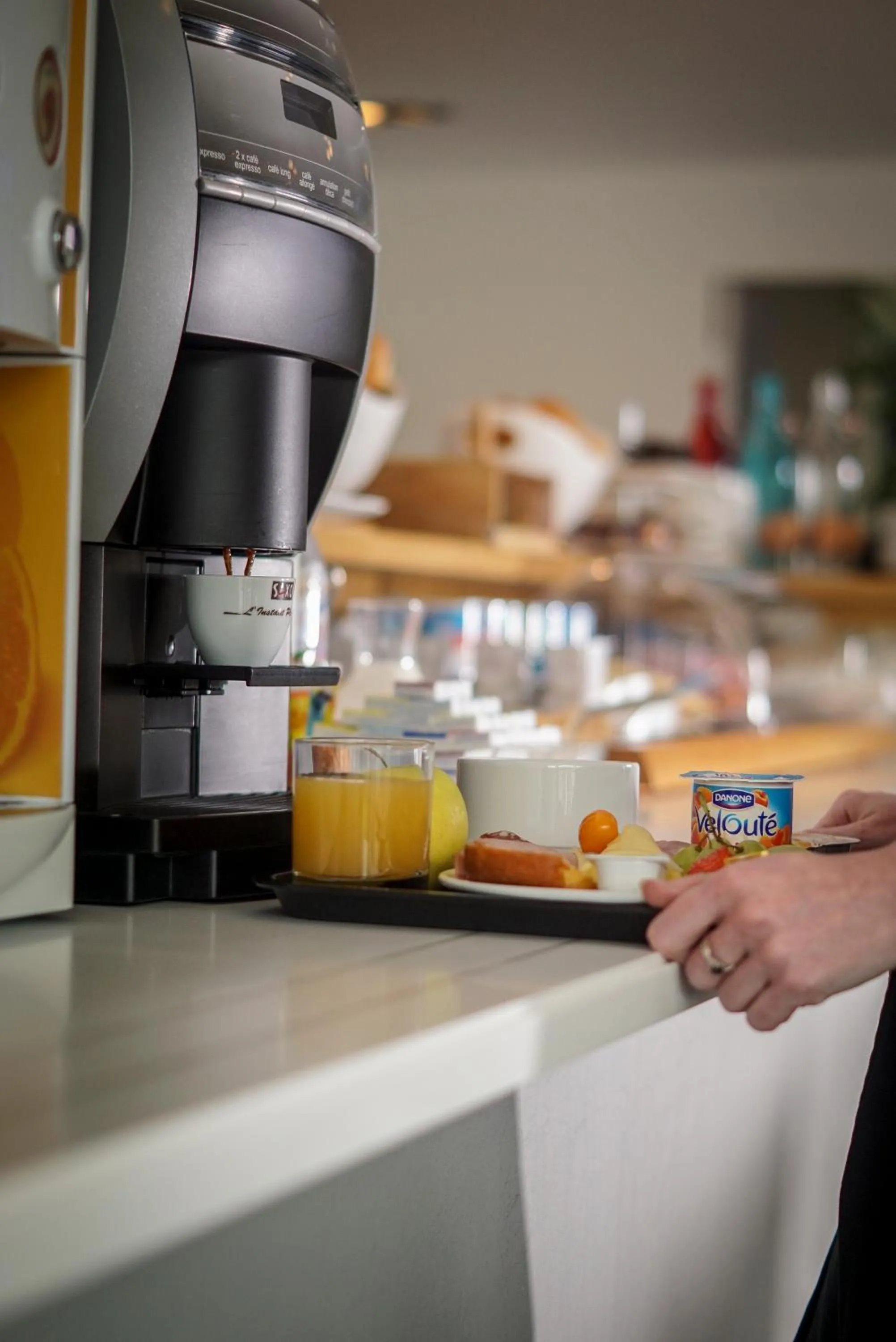 Buffet breakfast in H24 HOTEL