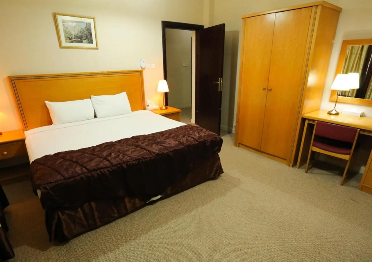 Bed in ltlalat Al Shorouq Hotel