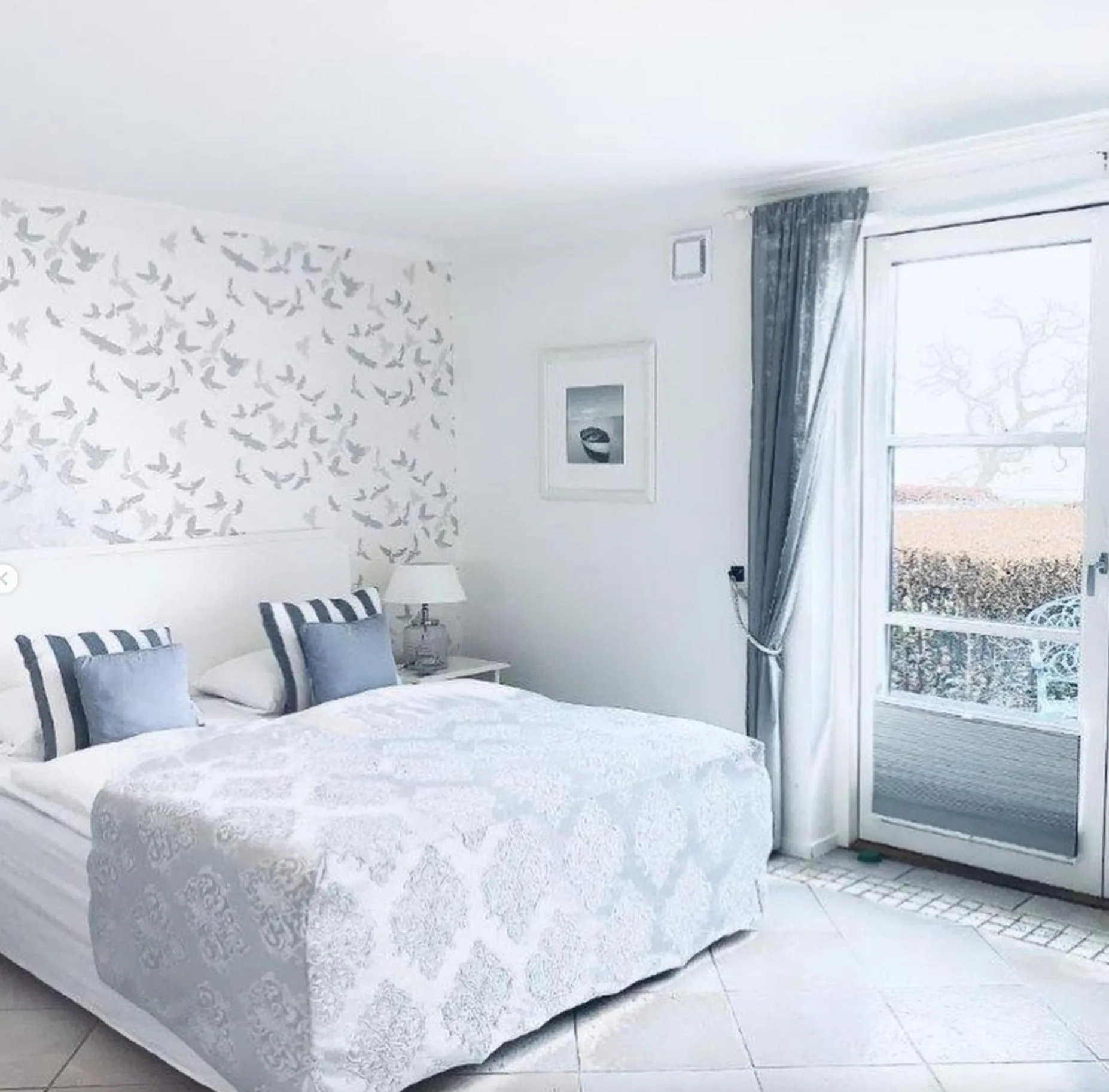 Bed in Fakkelgaarden Hotel & Restaurant