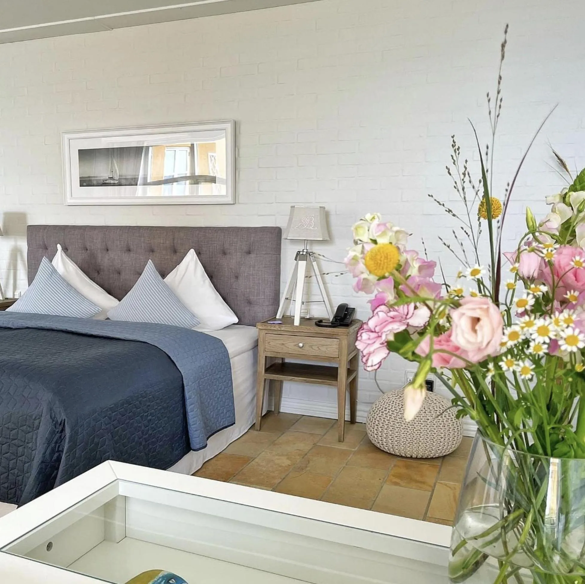 Bed in Fakkelgaarden Hotel & Restaurant