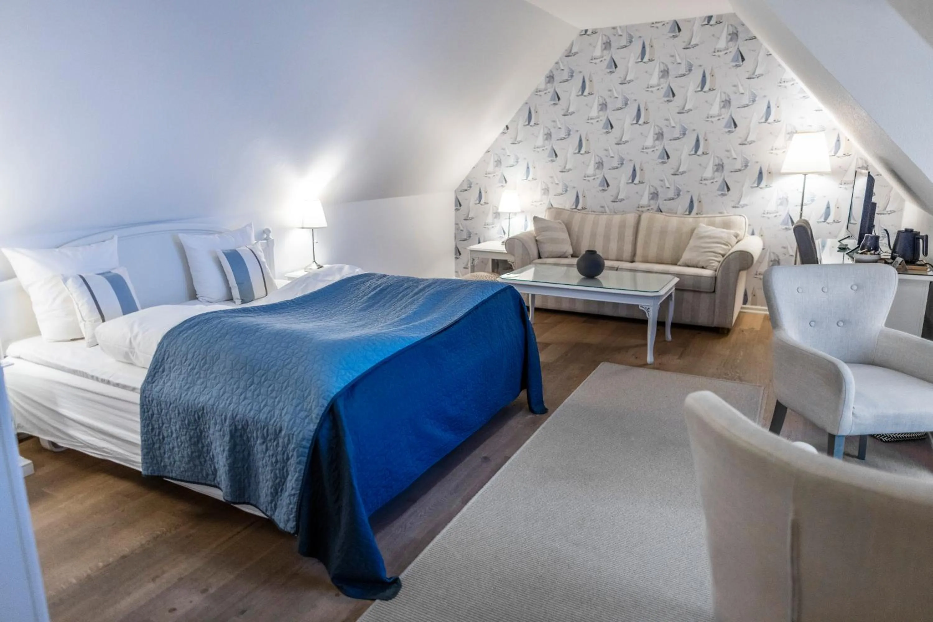 Bed in Fakkelgaarden Hotel & Restaurant