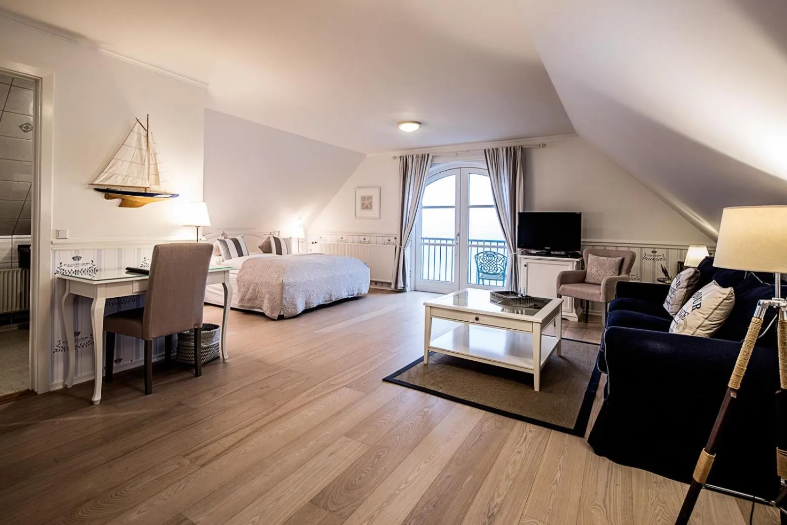 Bed in Fakkelgaarden Hotel & Restaurant