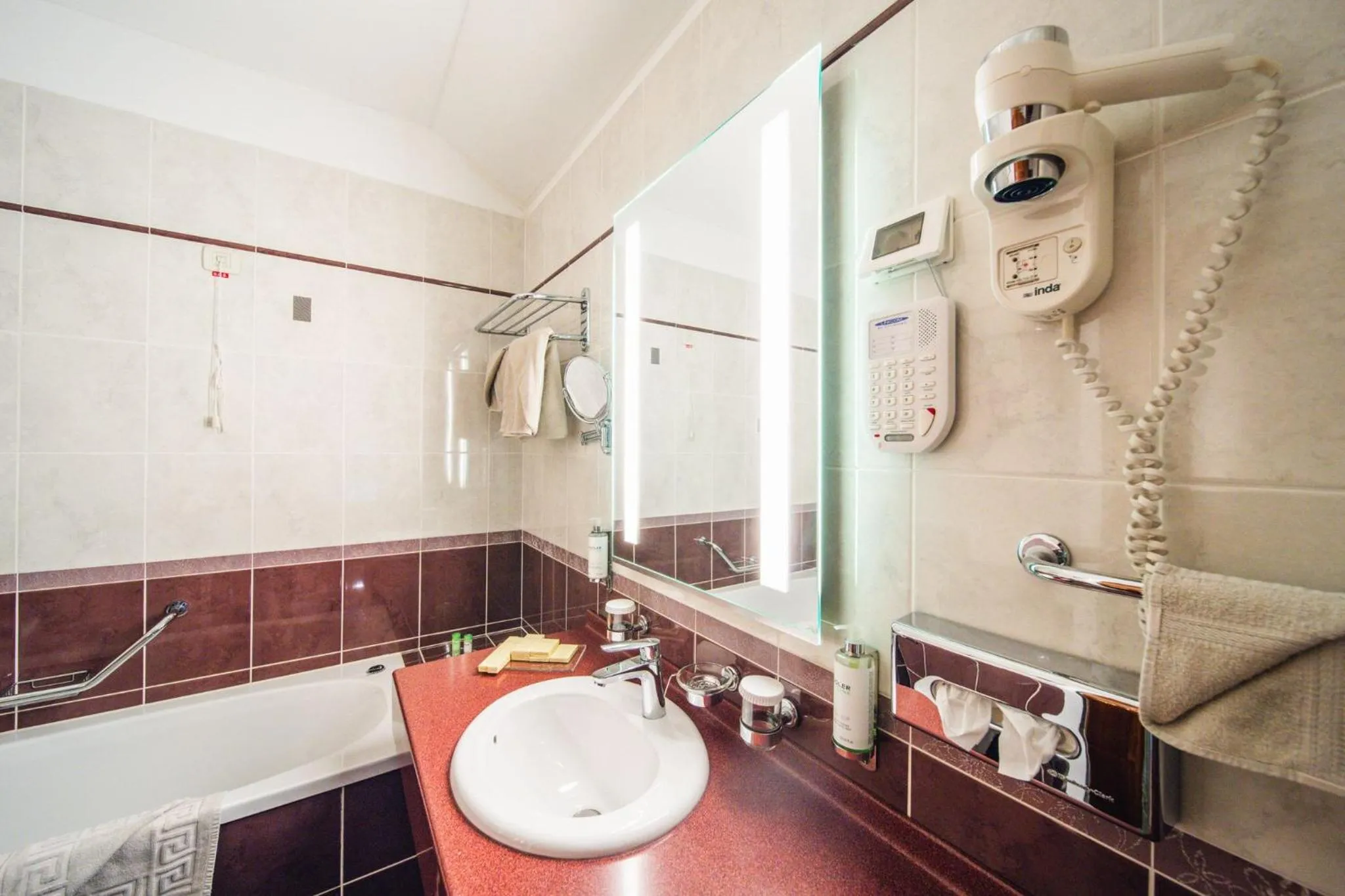 Bathroom in Boutique Hotel Kazbek