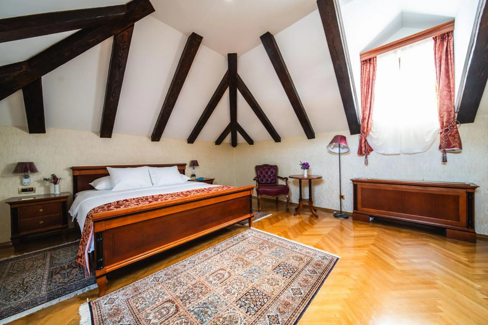 Bed in Boutique Hotel Kazbek