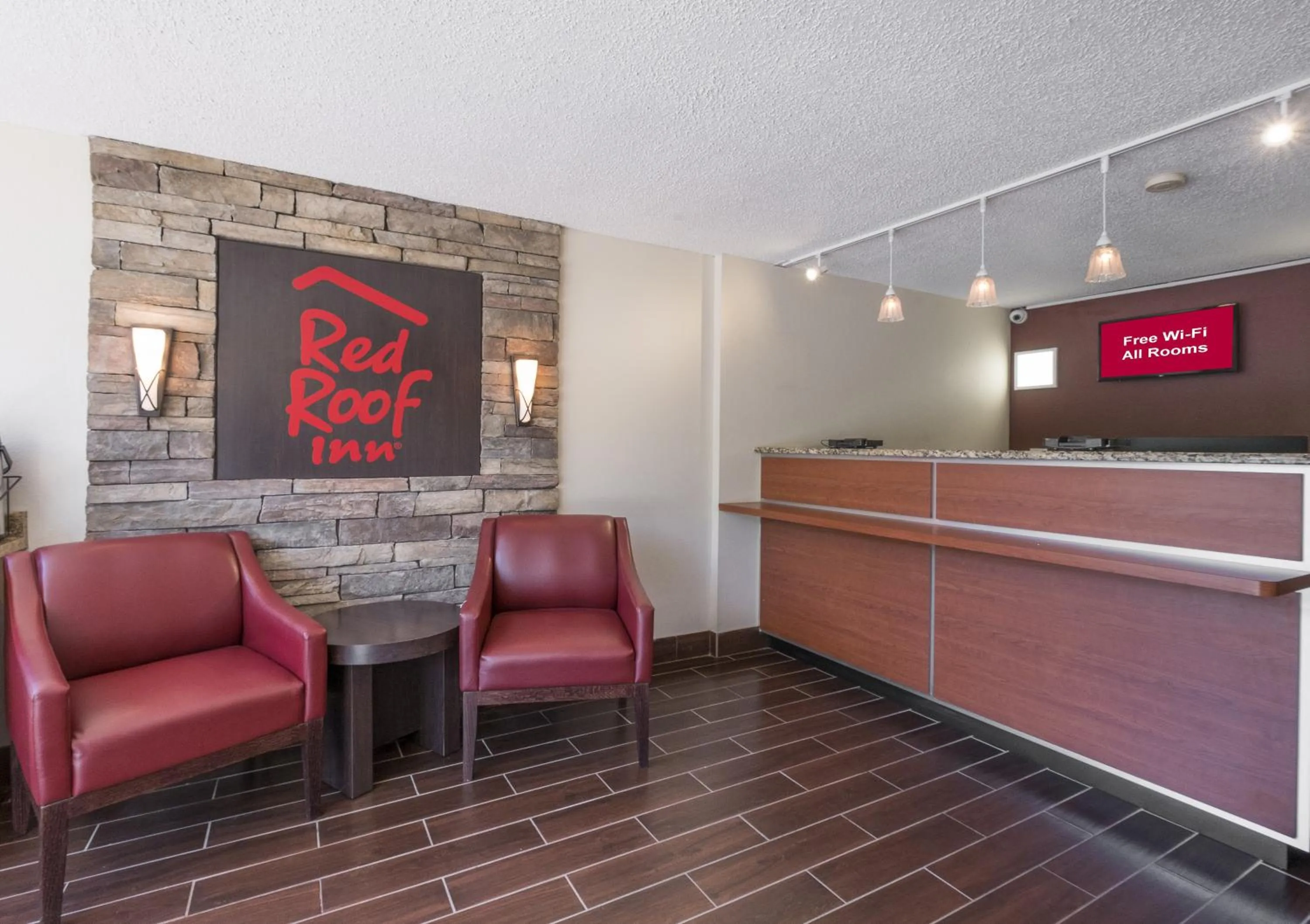 Lobby or reception in Red Roof Inn Dumfries-Quantico