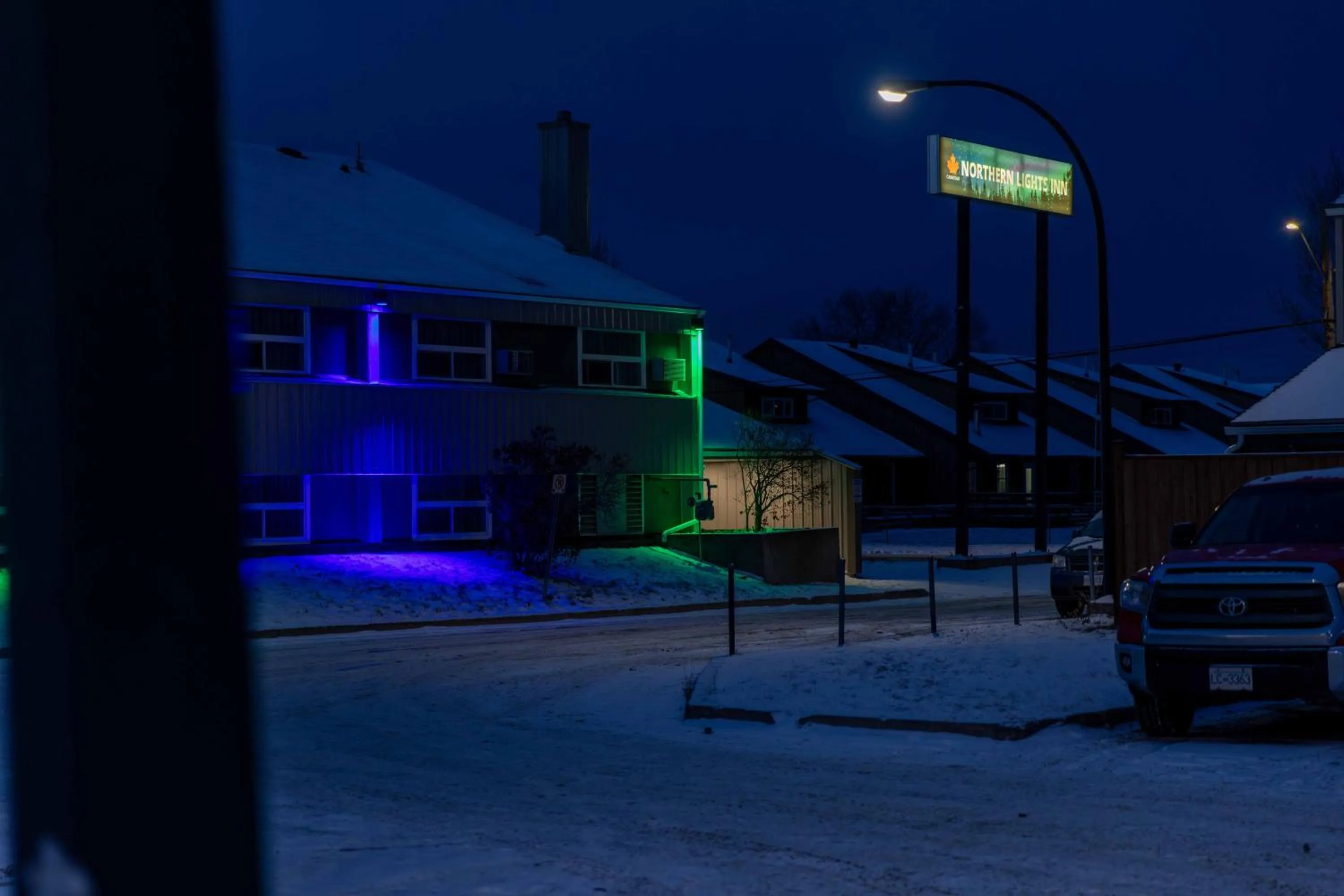 Property building in Northern Lights Inn