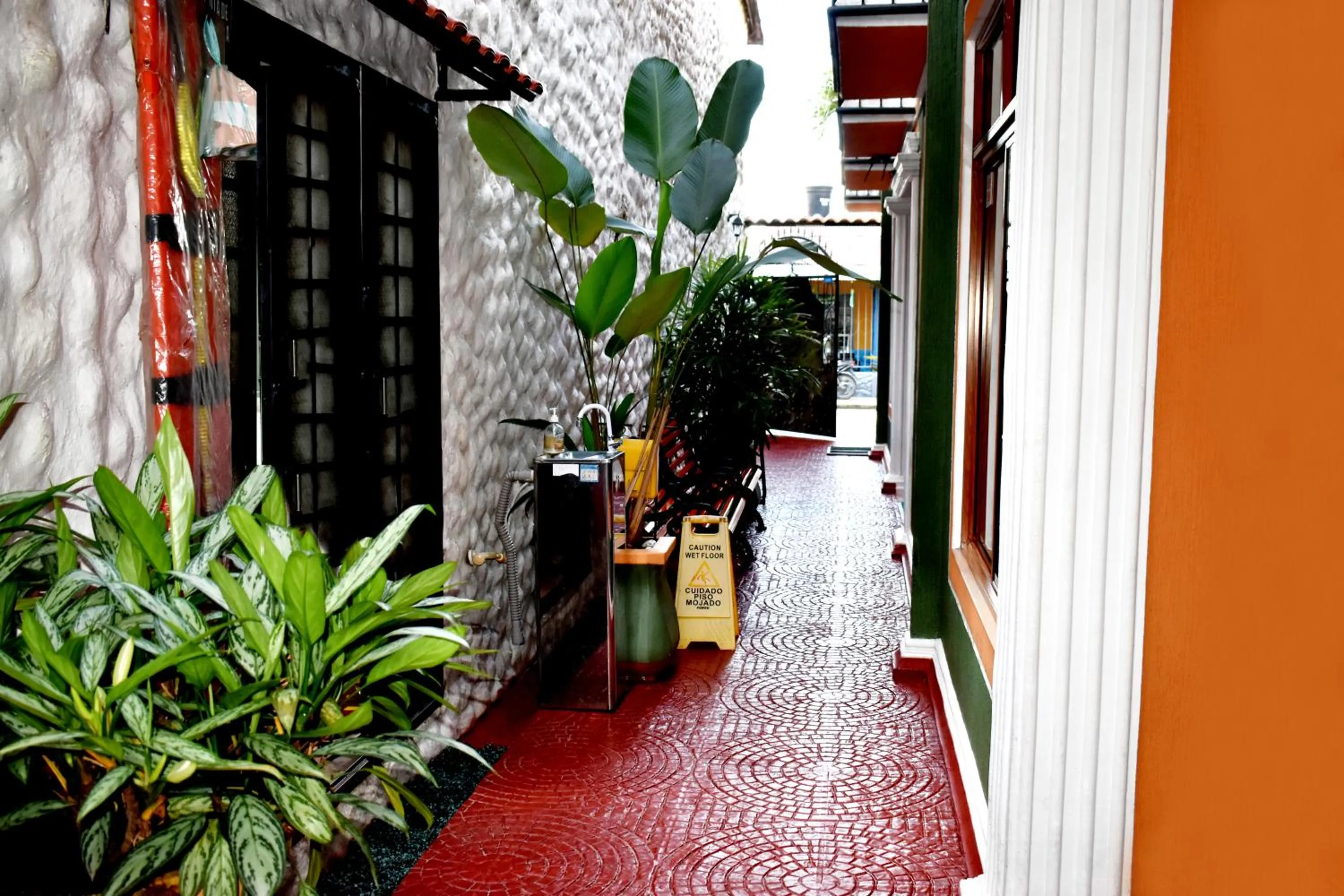Patio in ApartaHotel Tierras Amazonicas