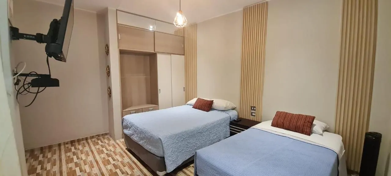 Bed in Casa del Inka Perú