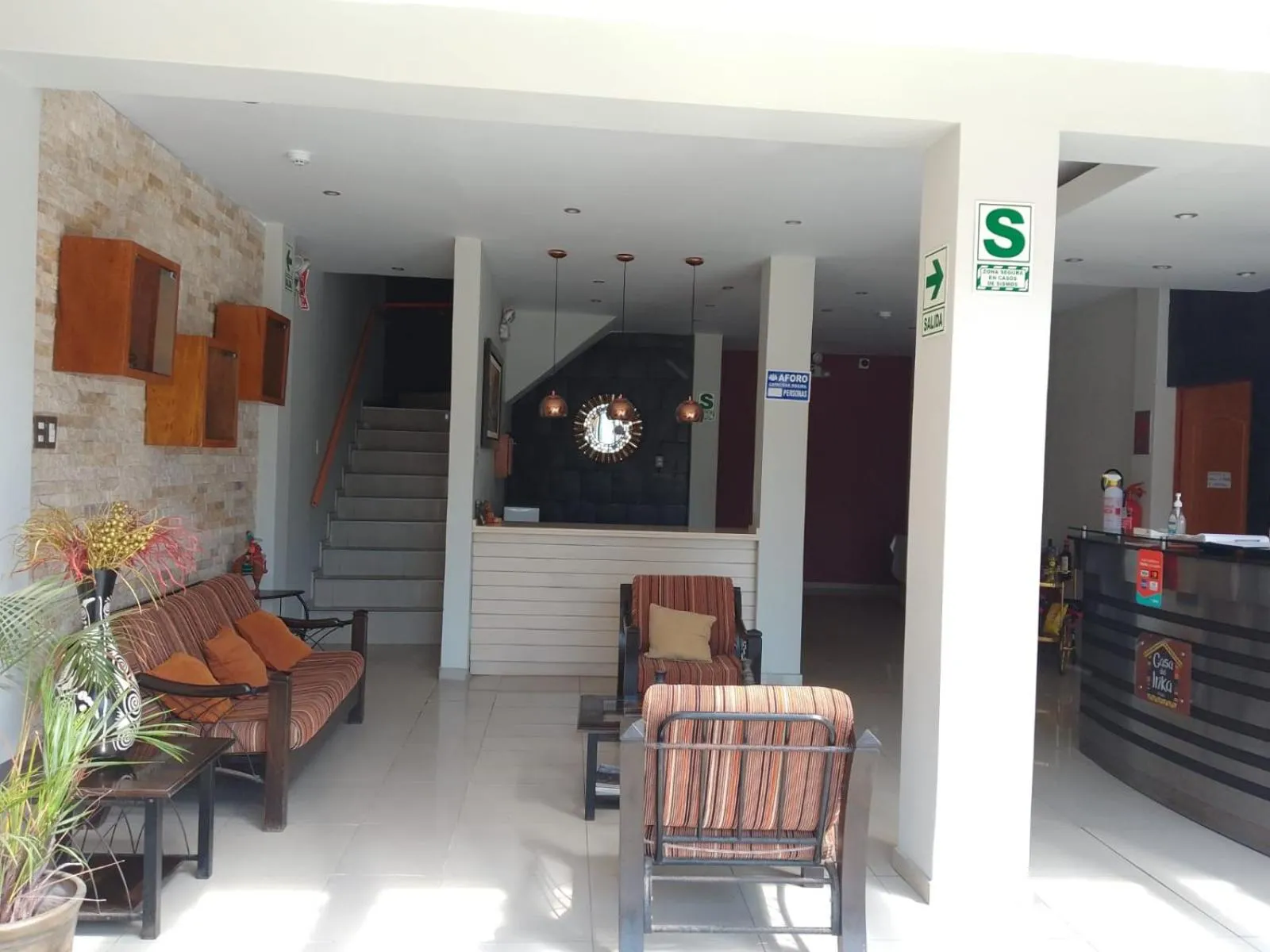 Lobby or reception in Casa del Inka Perú