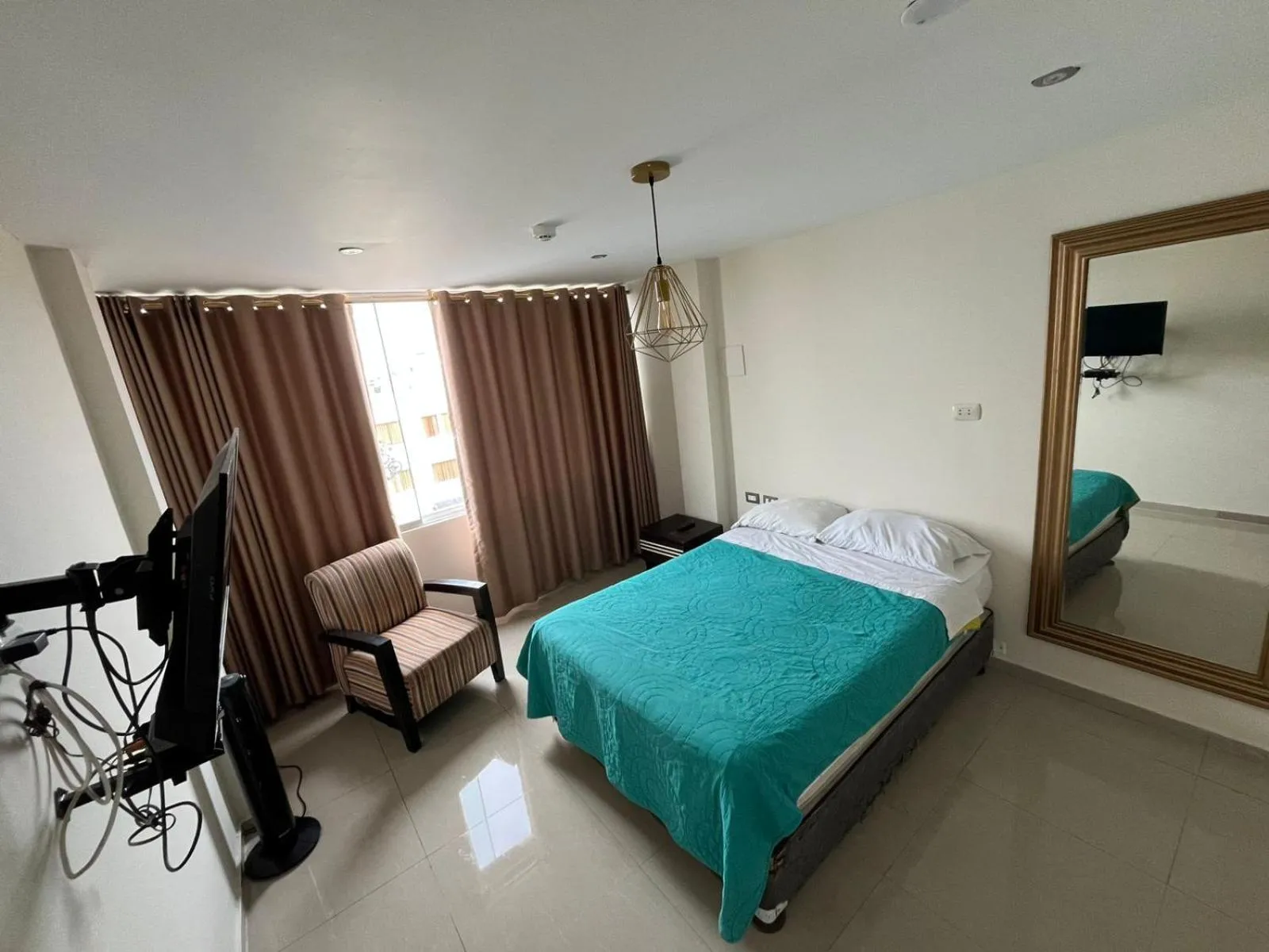 Bed in Casa del Inka Perú