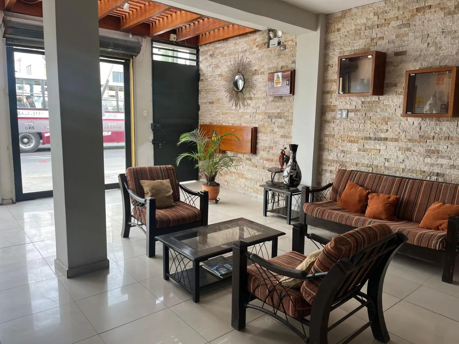 Living room in Casa del Inka Perú