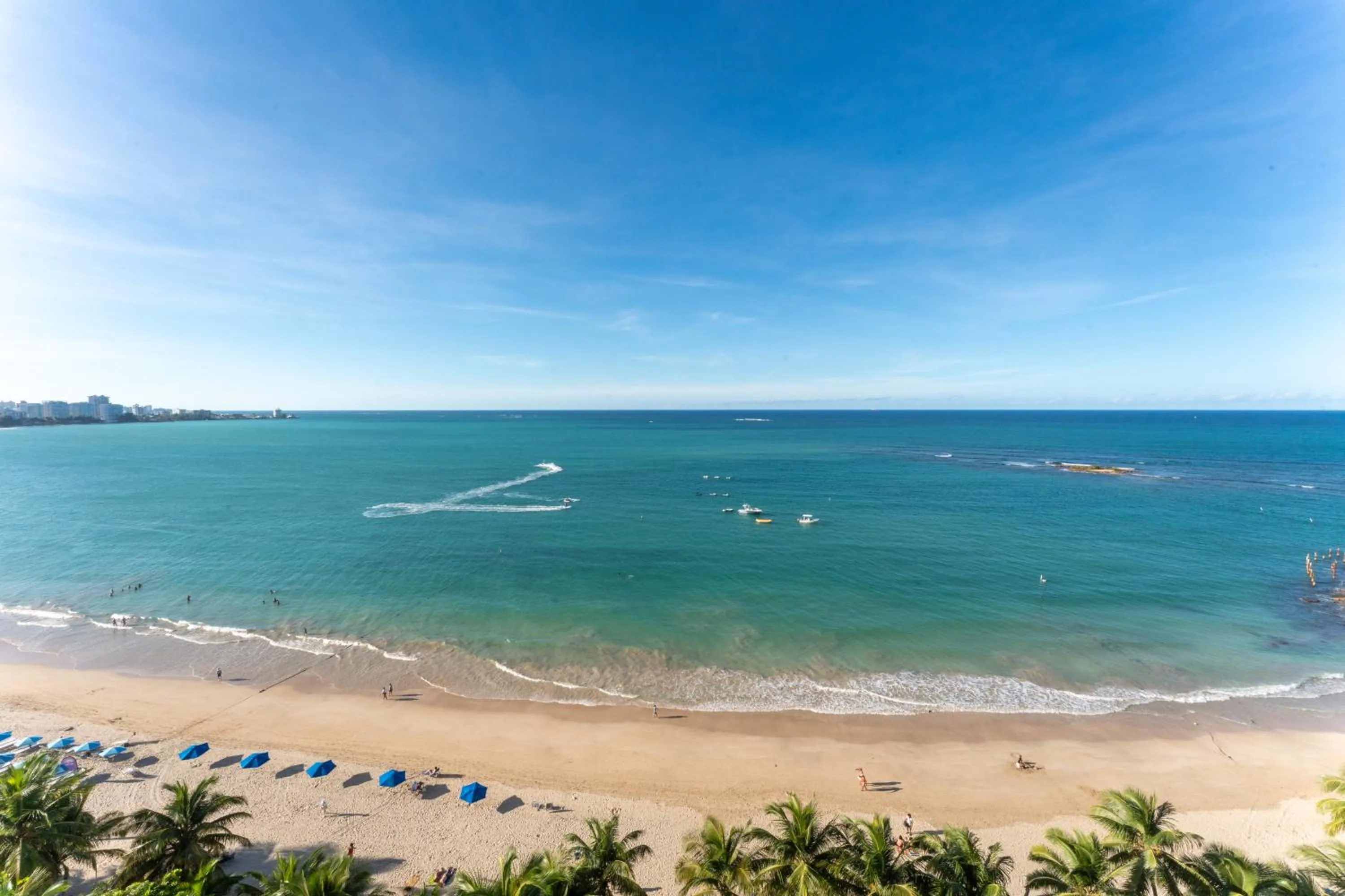 Sea view in OCEAN VIEW DELUXE SUITE: PVT. BEACH & POOL